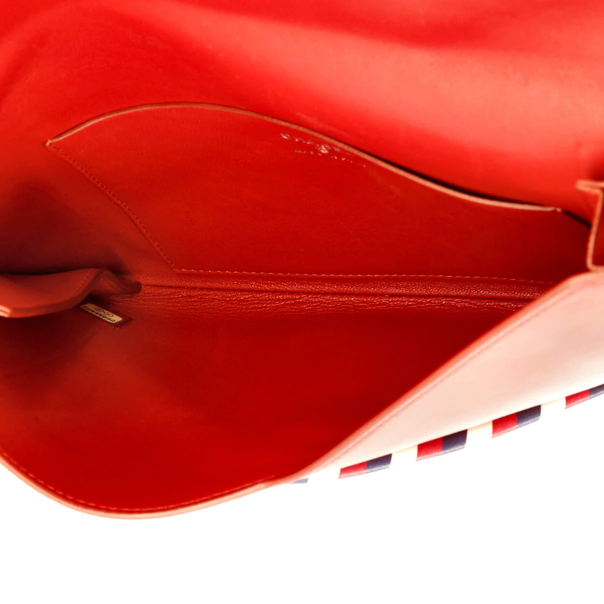 Airlines Envelope Clutch Lambskin Medium - Deep Luxury