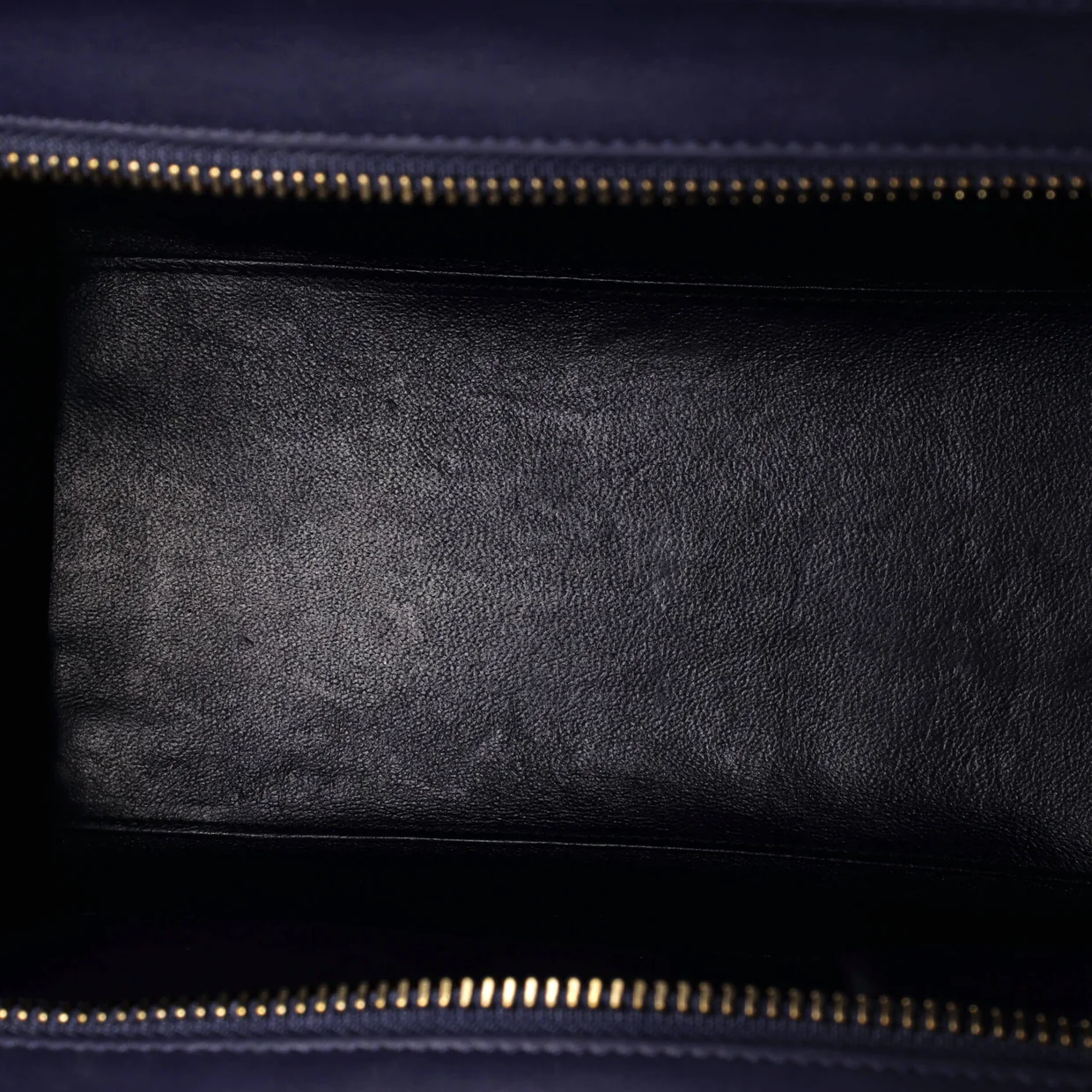 Luggage Bag Smooth Leather Micro - Deep Luxury