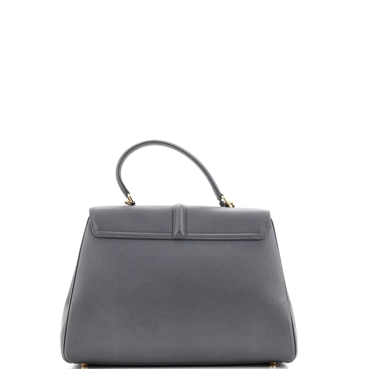 16 Top Handle Bag Grained Calfskin Medium - Deep Luxury