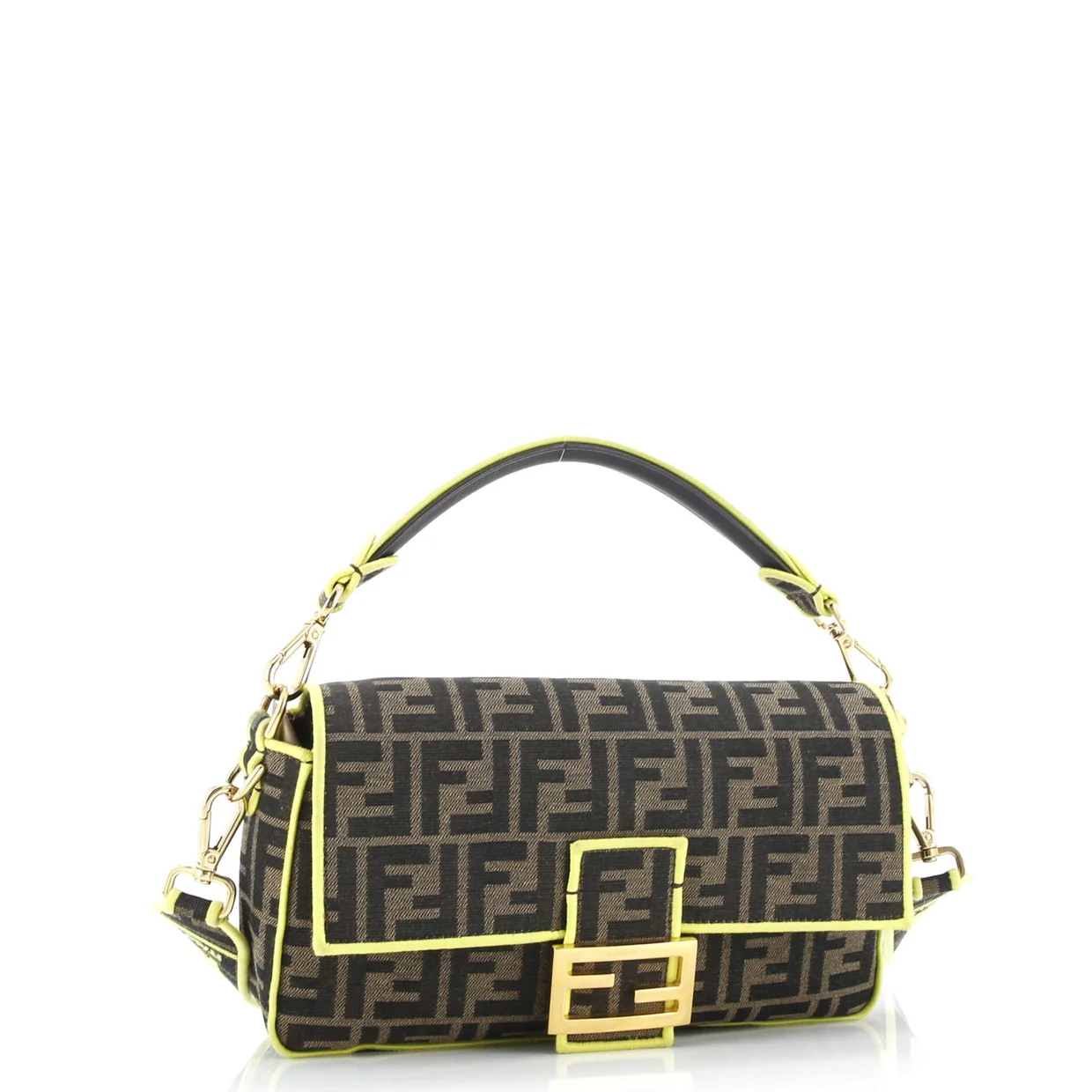 Baguette NM Bag Zucca Canvas Medium - Deep Luxury