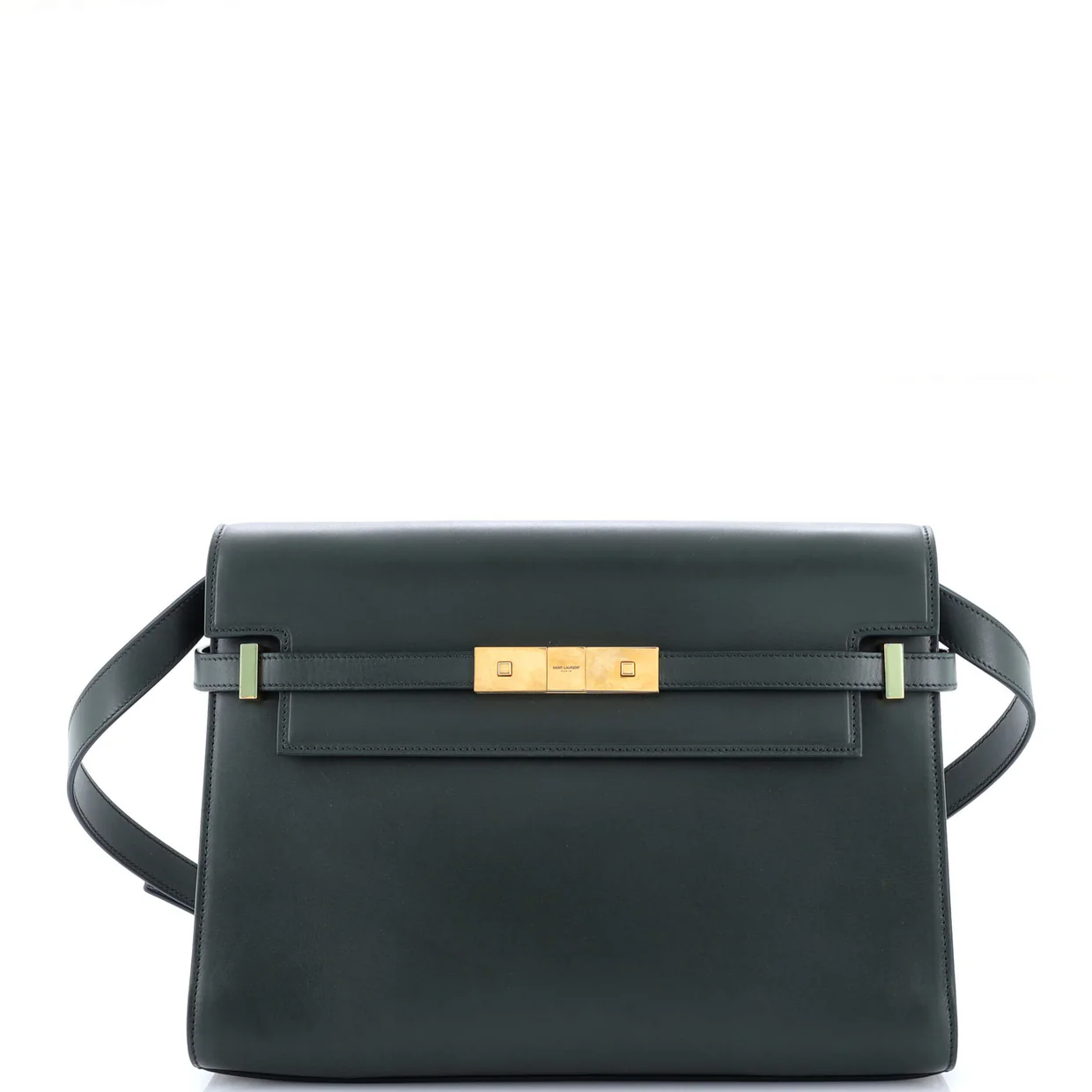 Manhattan Shoulder Bag Leather Medium - Deep Luxury