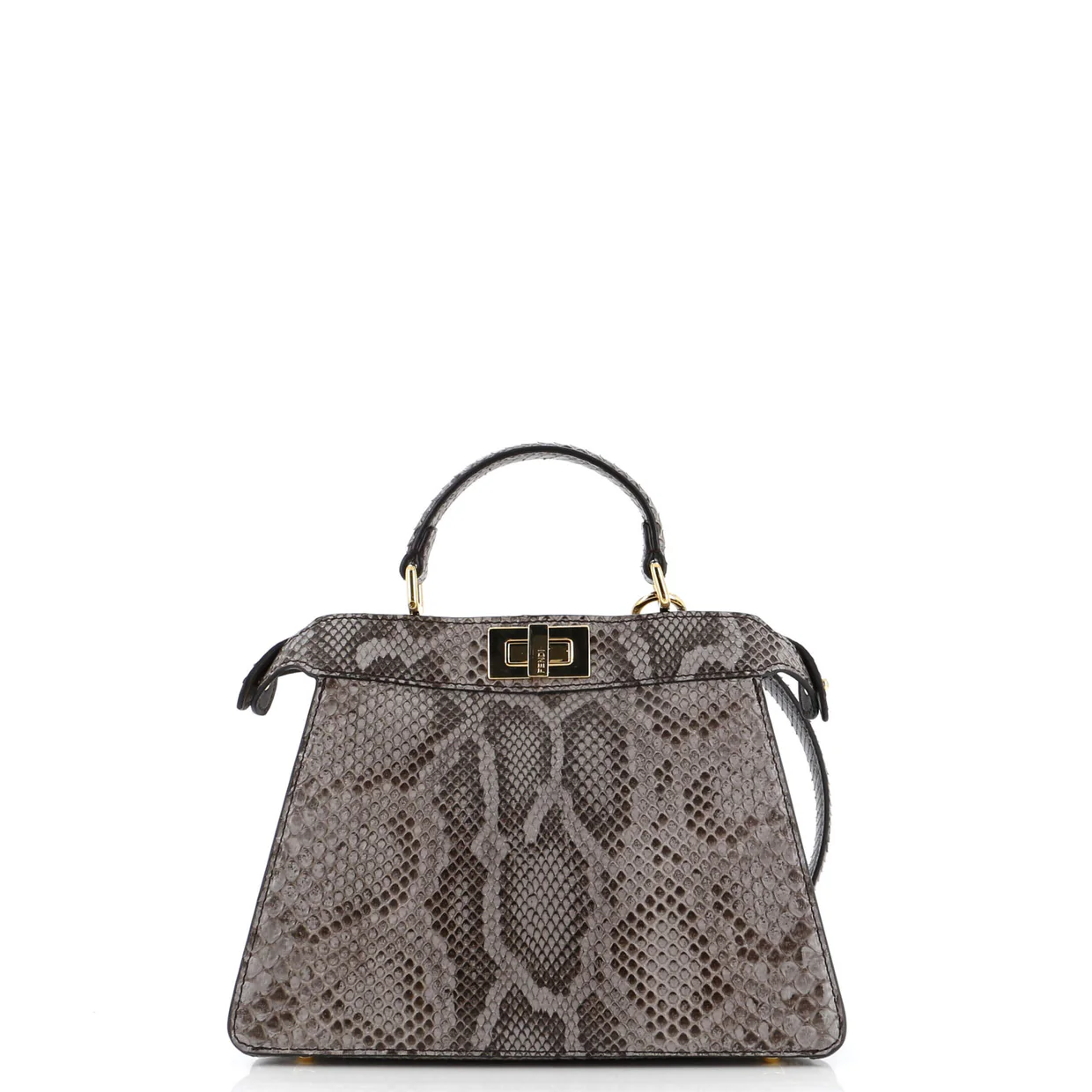 Peekaboo ISeeU Bag Python Small - Deep Luxury