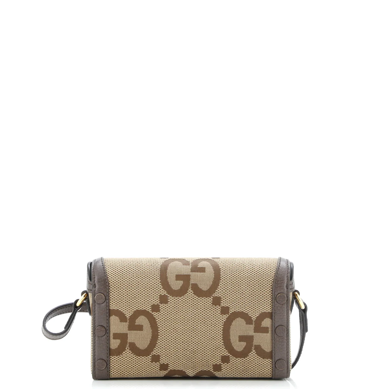 Horsebit 1955 Flap Crossbody Bag Jumbo GG Canvas Mini - Deep Luxury