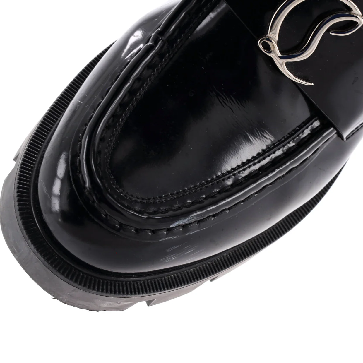 Women's CL Moc Lug Sole Loafers Leather - Deep Luxury