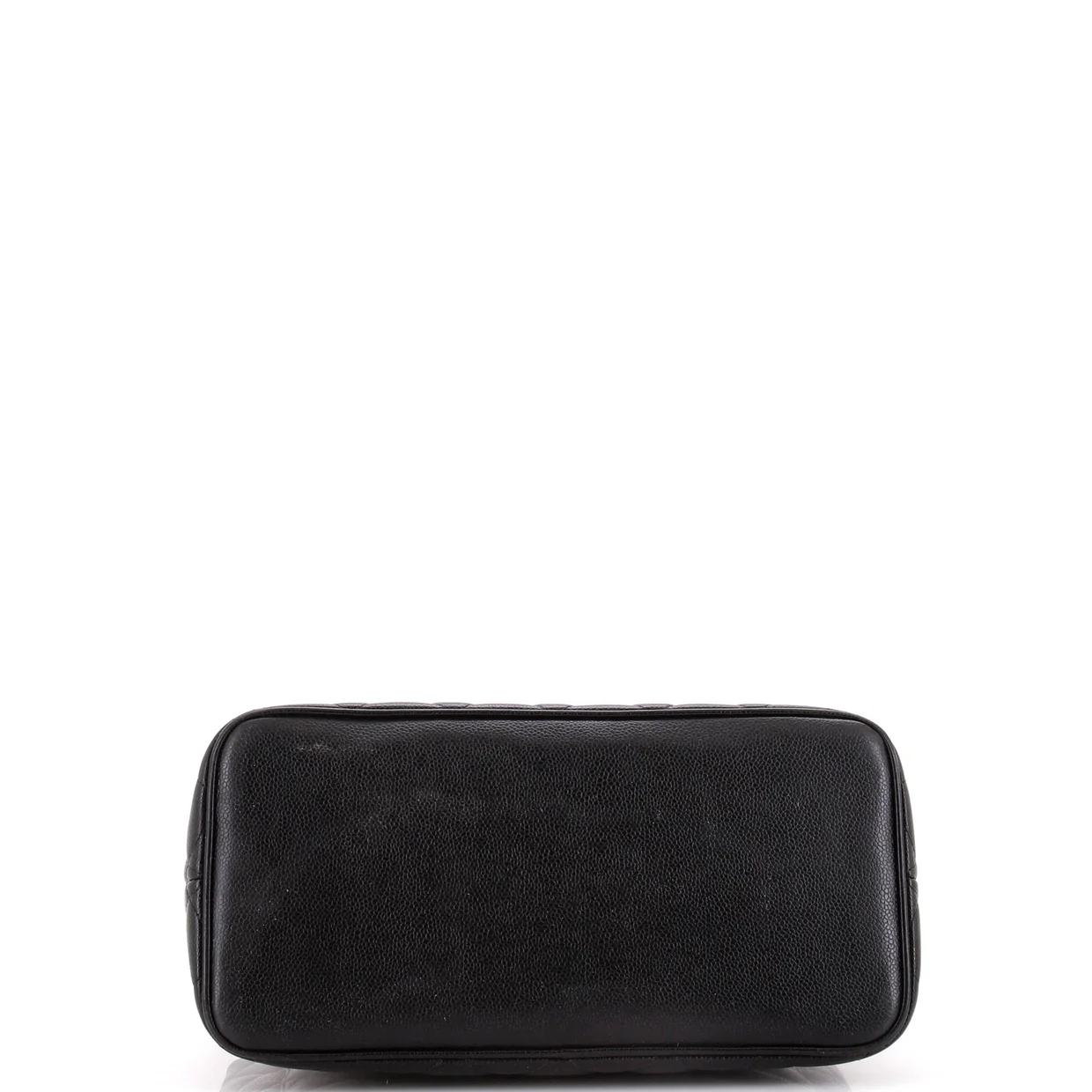 Medallion Tote Quilted Caviar - Deep Luxury