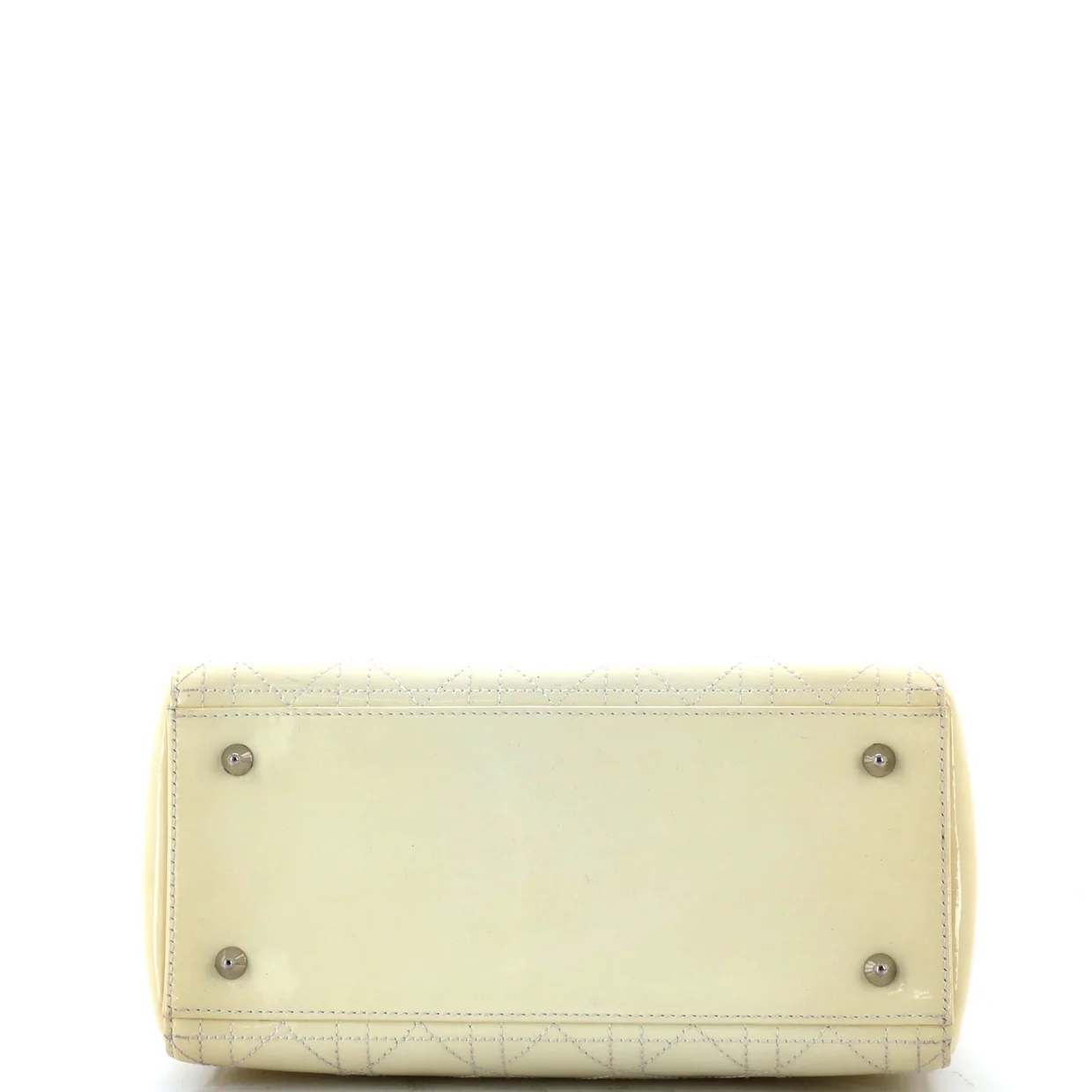 Lady Dior Bag Cannage Quilt Patent Medium - Deep Luxury