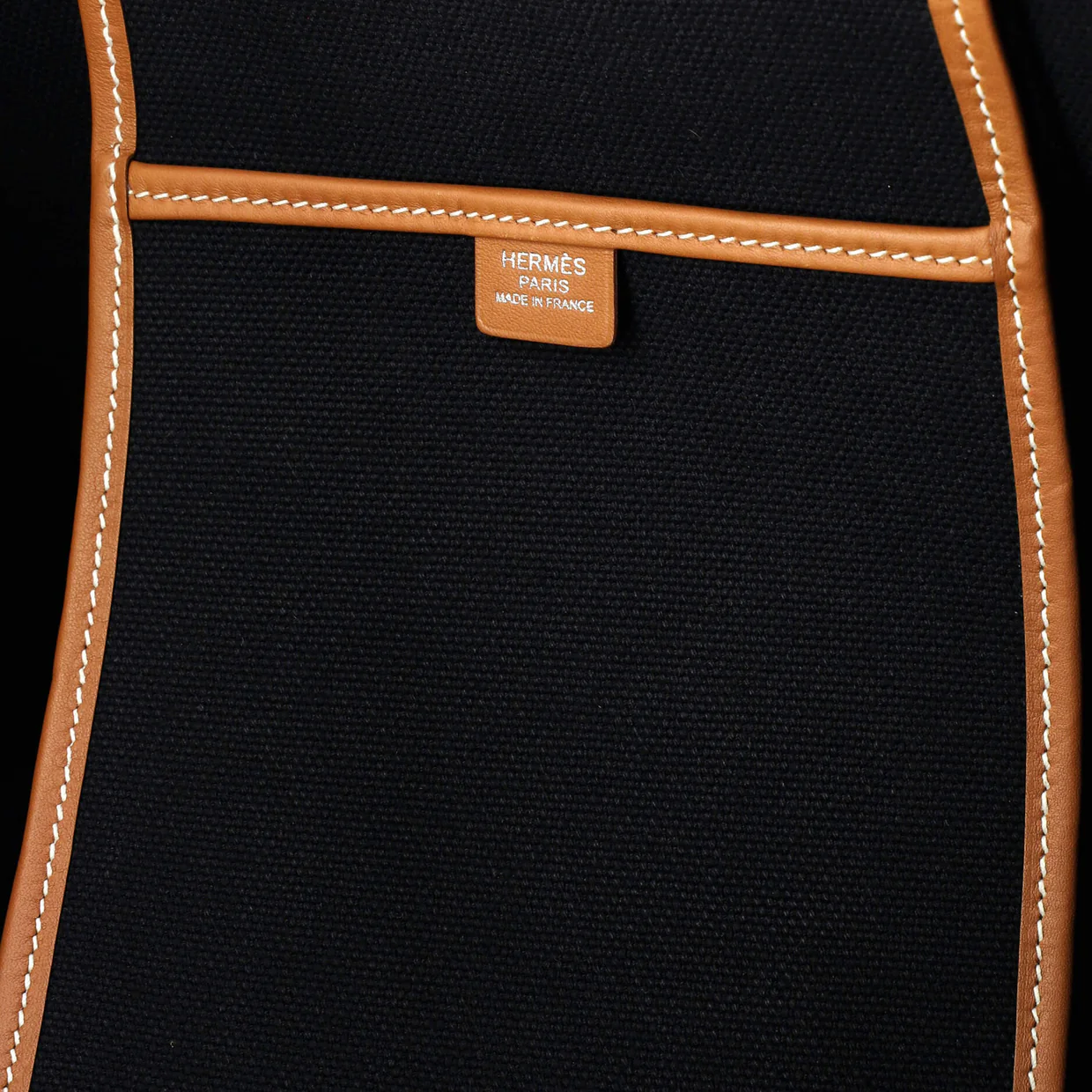 Etriviere Pocket Tote Toile and Leather 27 - Deep Luxury