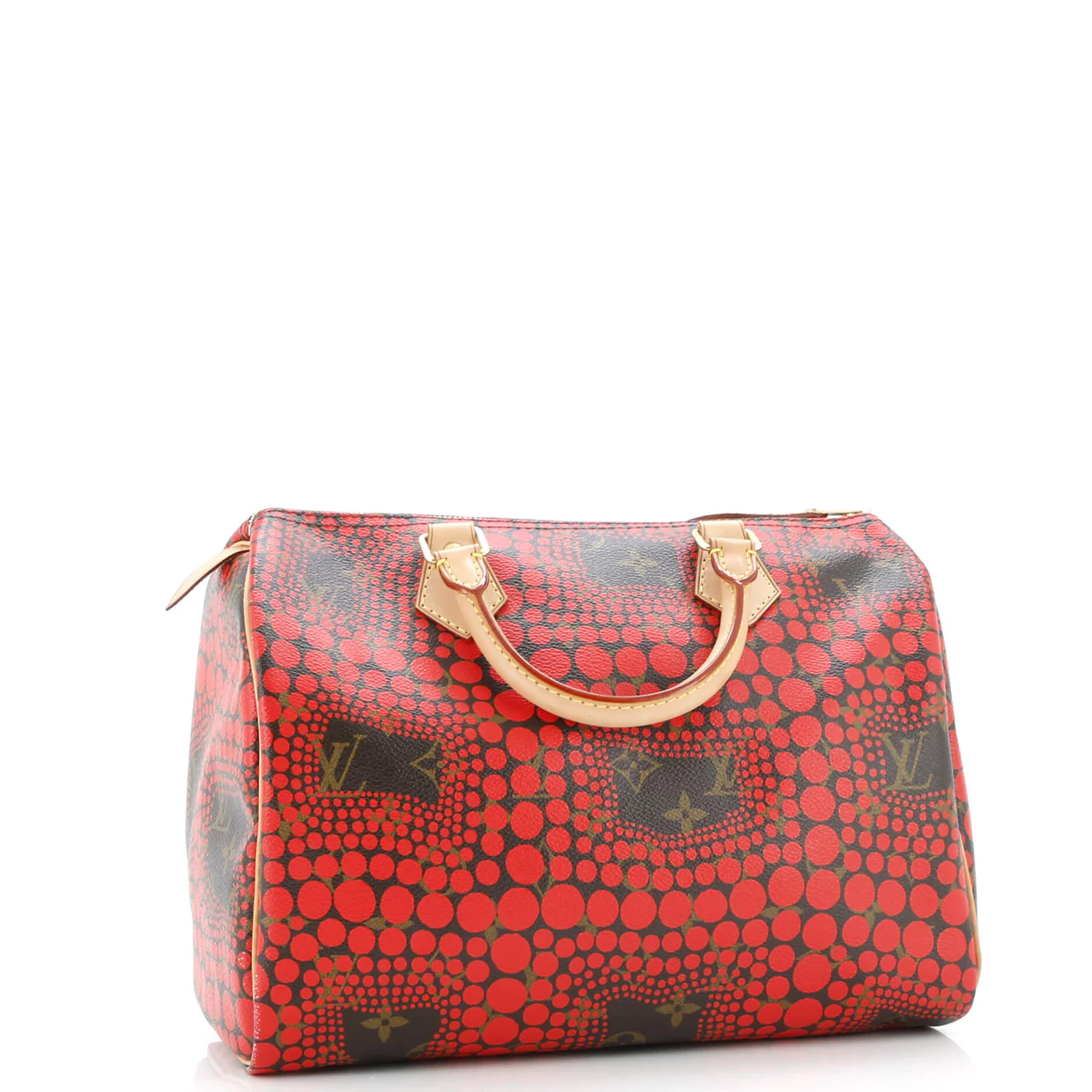Speedy Handbag Limited Edition Kusama Town Monogram Canvas 30 - Deep Luxury