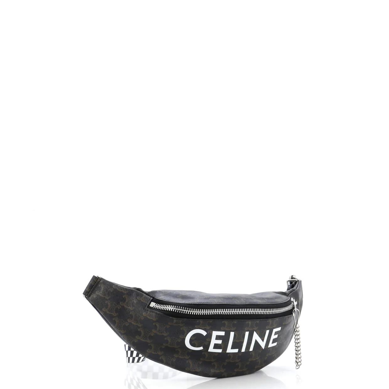 Logo Belt Bag Triomphe Coated Canvas - Deep Luxury