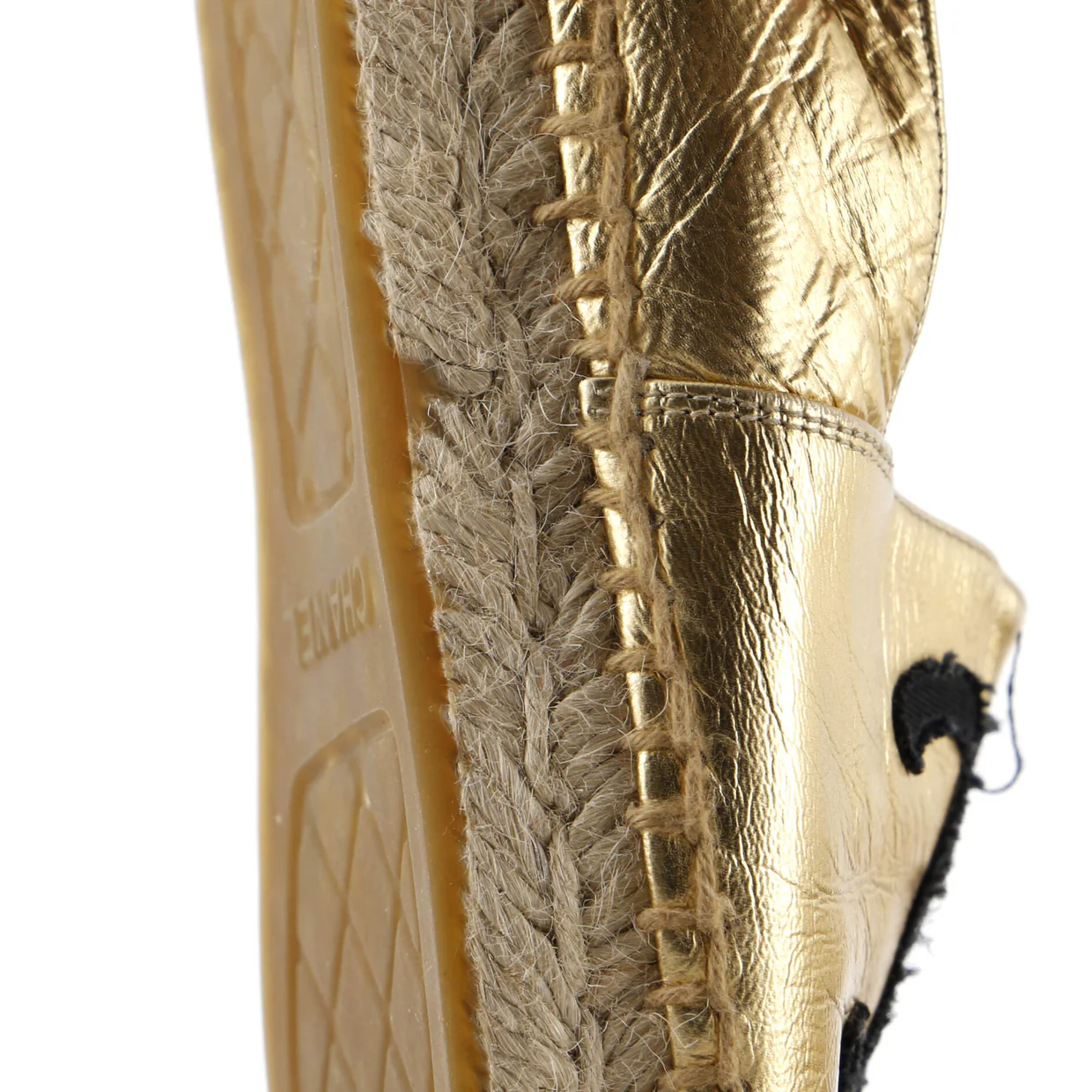 Women's CC Cap Toe Espadrilles Leather - Deep Luxury