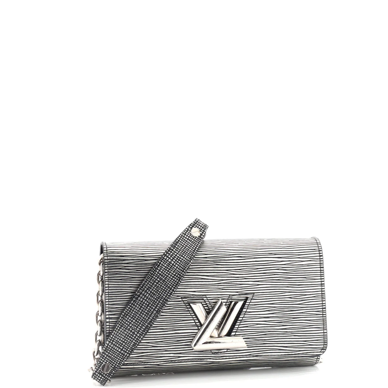Twist Chain Wallet Epi Leather - Deep Luxury