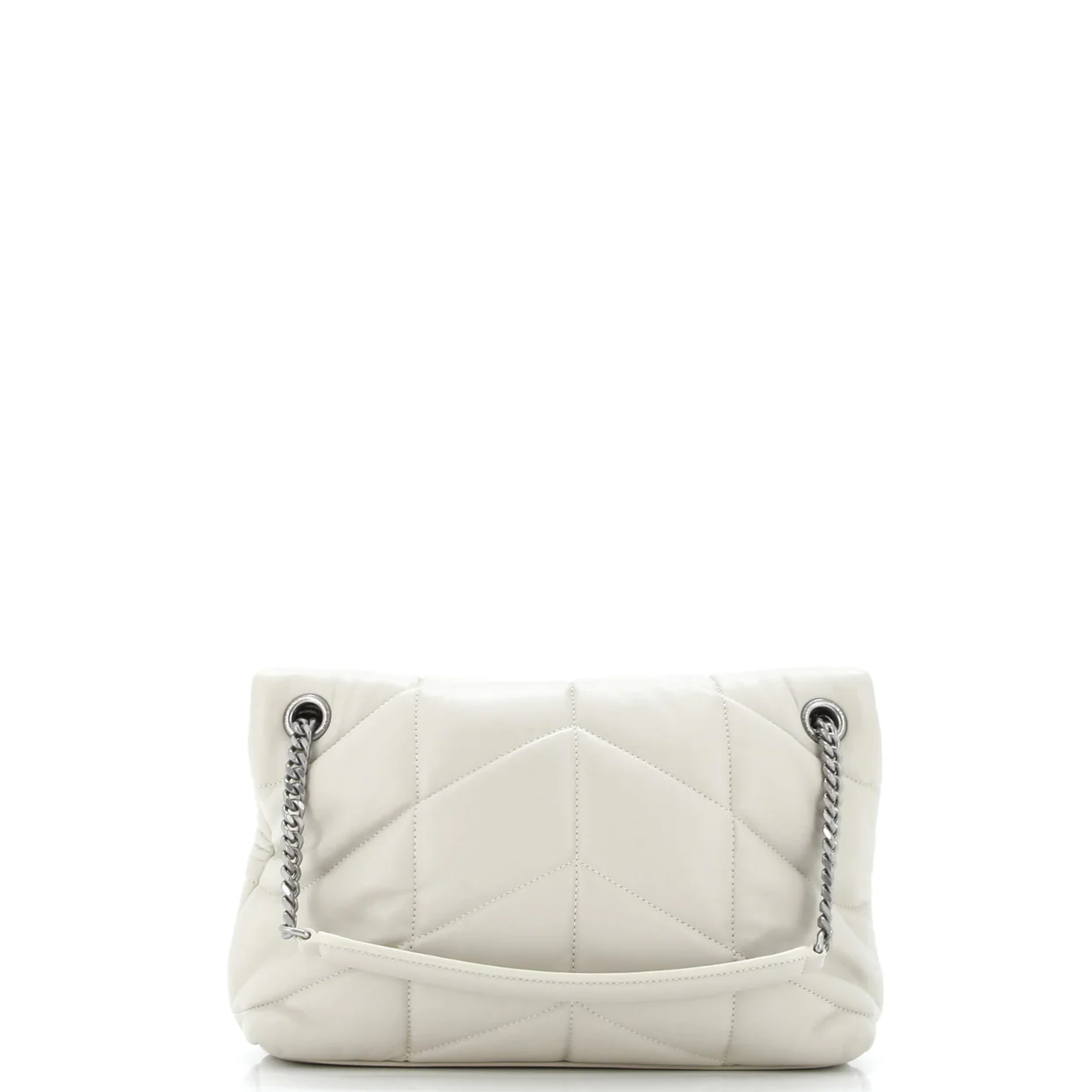 Loulou Puffer Shoulder Bag Quilted Leather Small - Deep Luxury