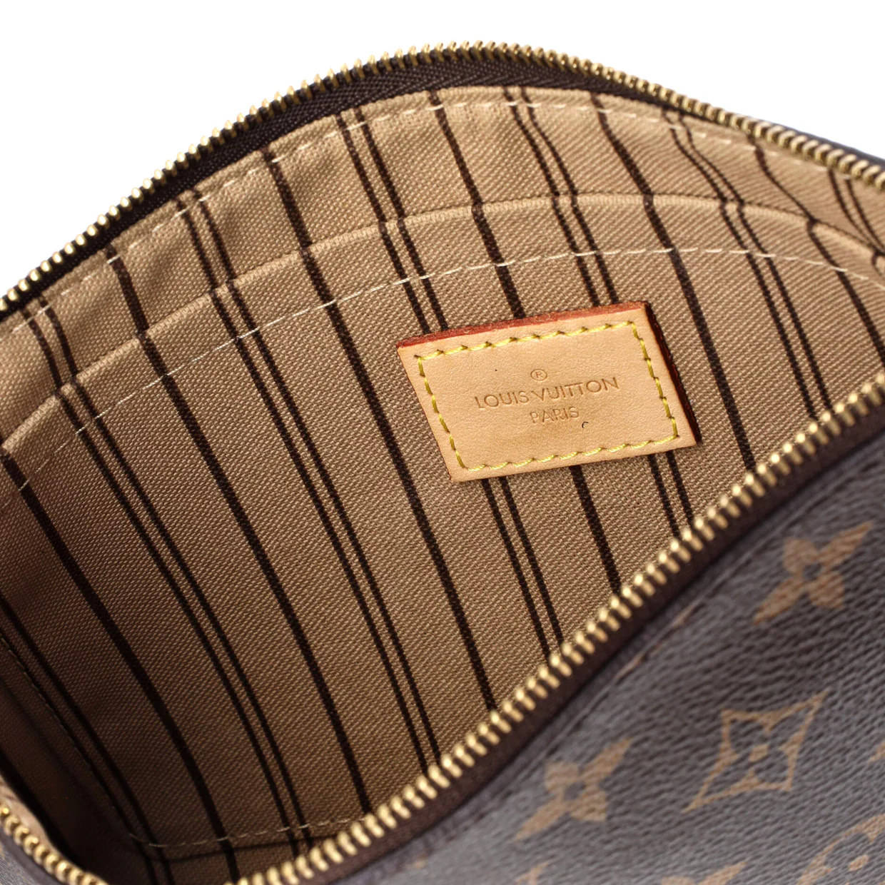 Neverfull Pochette Monogram Canvas Large - Deep Luxury