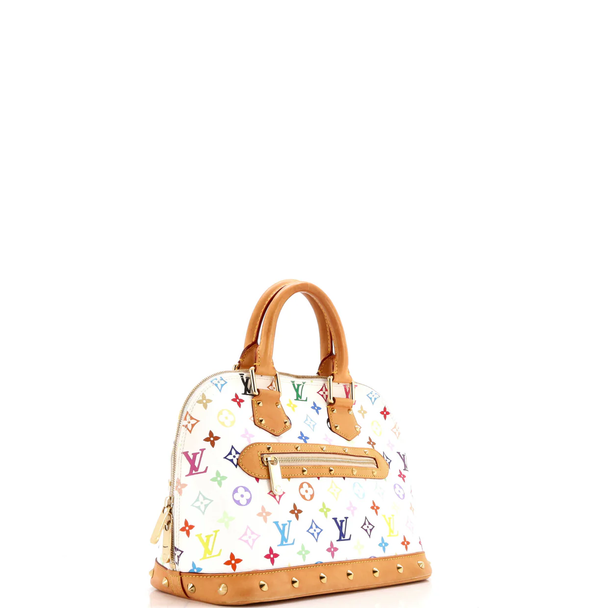 Alma Handbag Monogram Multicolor PM - Deep Luxury