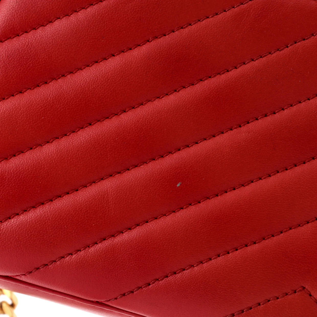 Classic Monogram Envelope Satchel Matelasse Chevron Leather Small - Deep Luxury