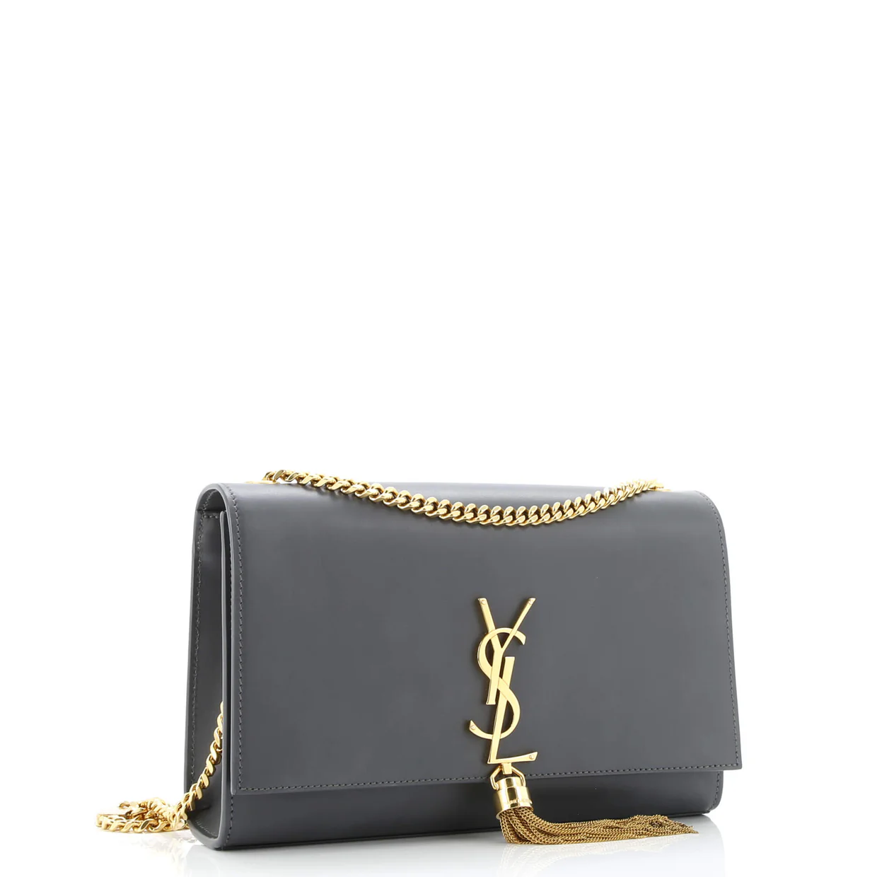 Classic Monogram Tassel Crossbody Bag Leather Medium - Deep Luxury