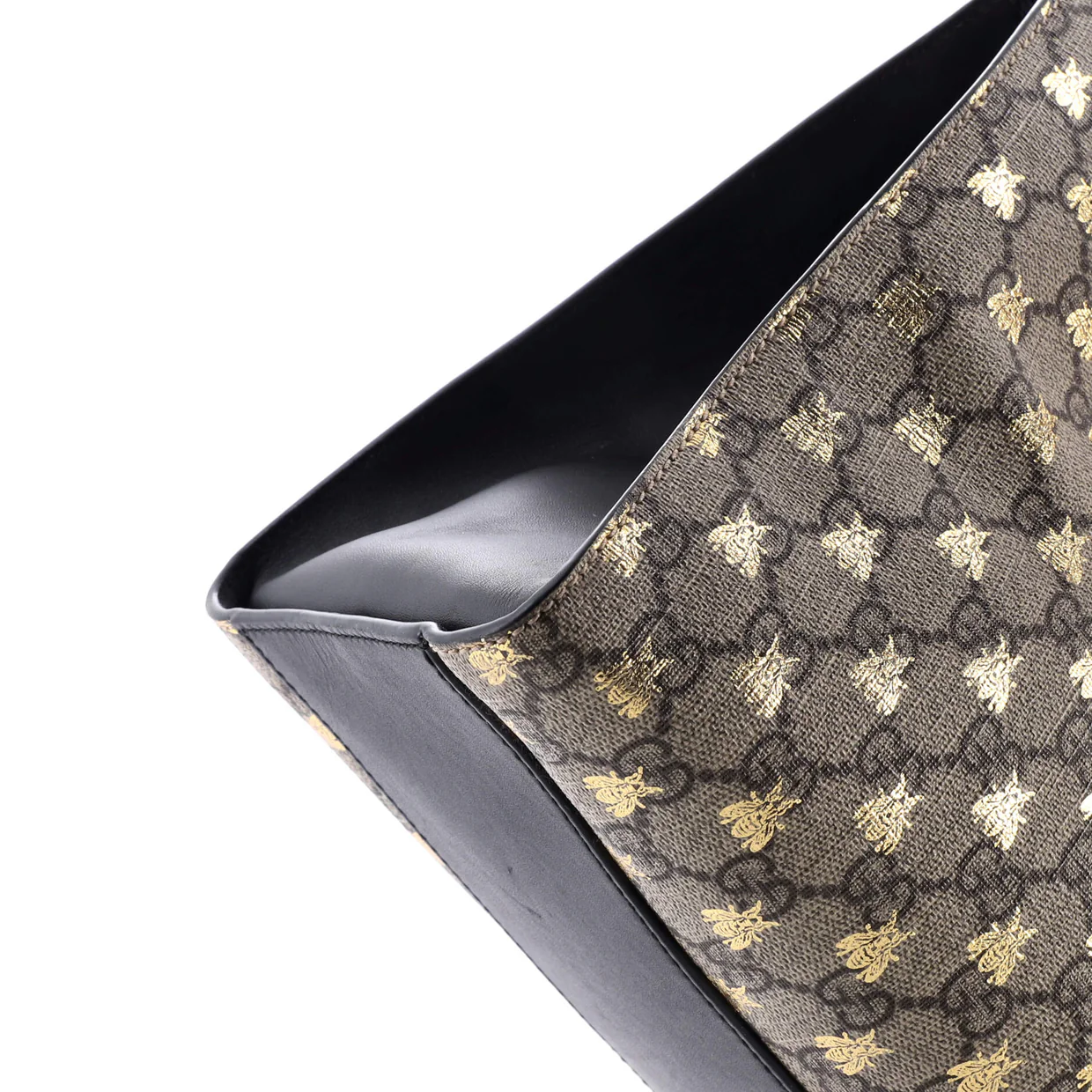 Padlock Chain Tote Printed GG Coated Canvas Medium - Deep Luxury