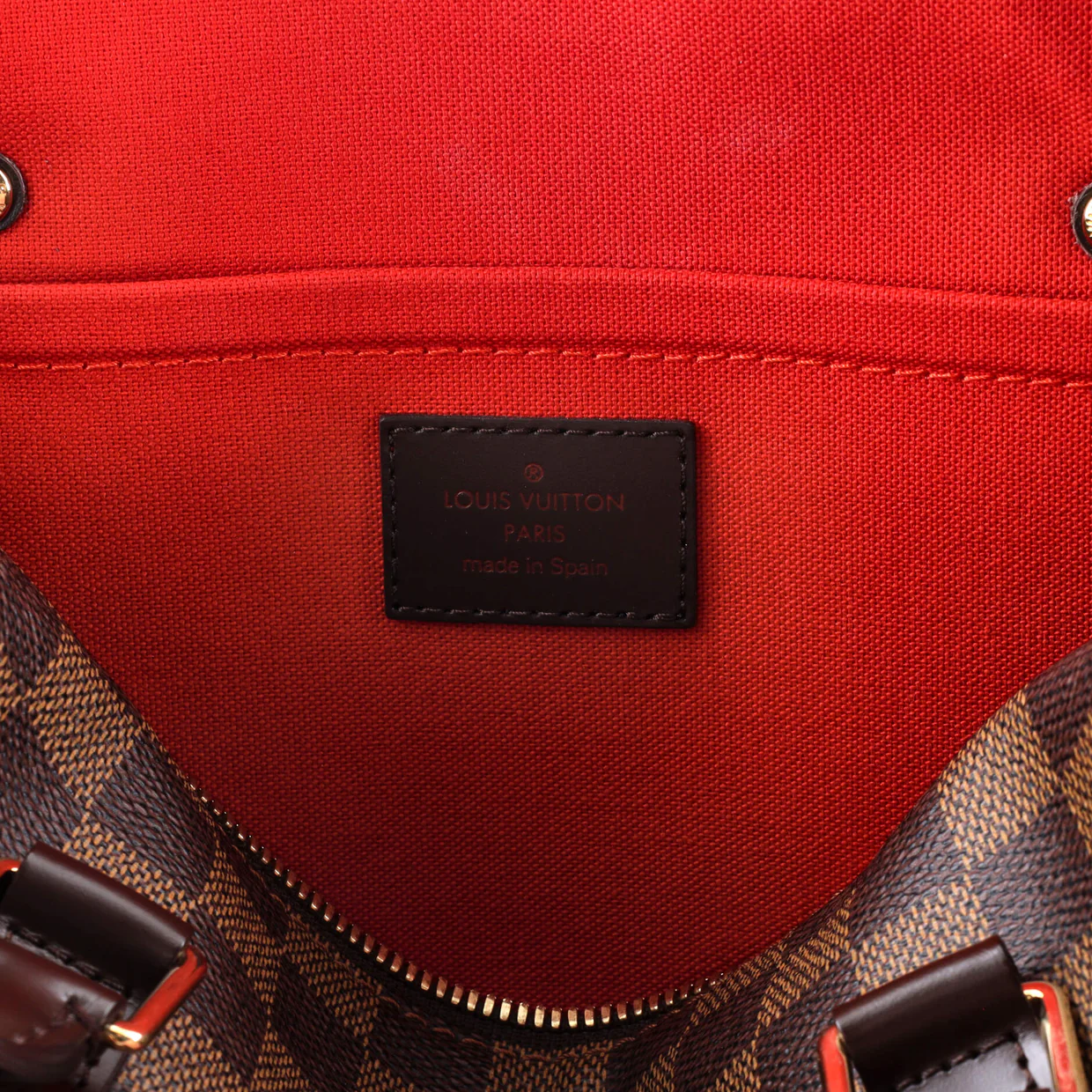 Ribera Handbag Damier MM - Deep Luxury