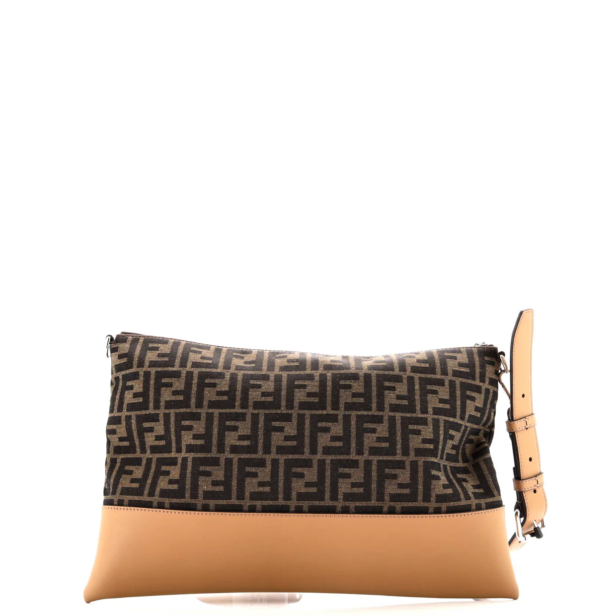 After Crossbody Bag Zucca Canvas with Leather - Deep Luxury