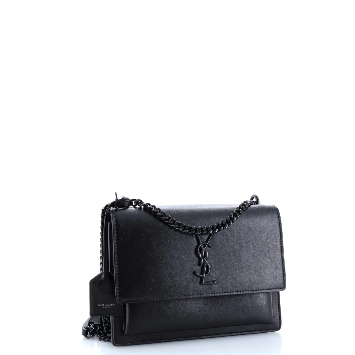 Sunset Crossbody Bag Leather Medium - Deep Luxury
