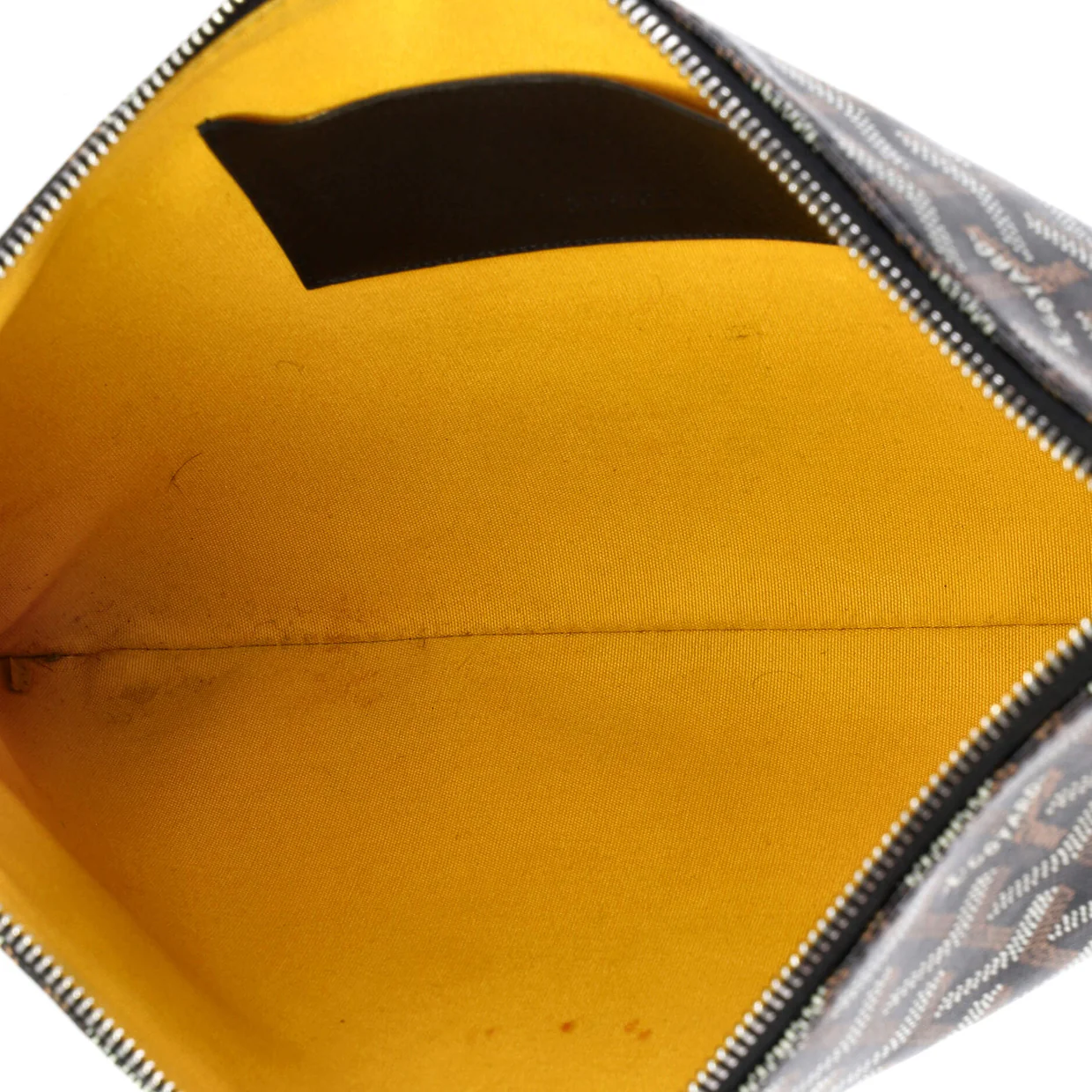 Senat Zip Pouch Coated Canvas MM - Deep Luxury