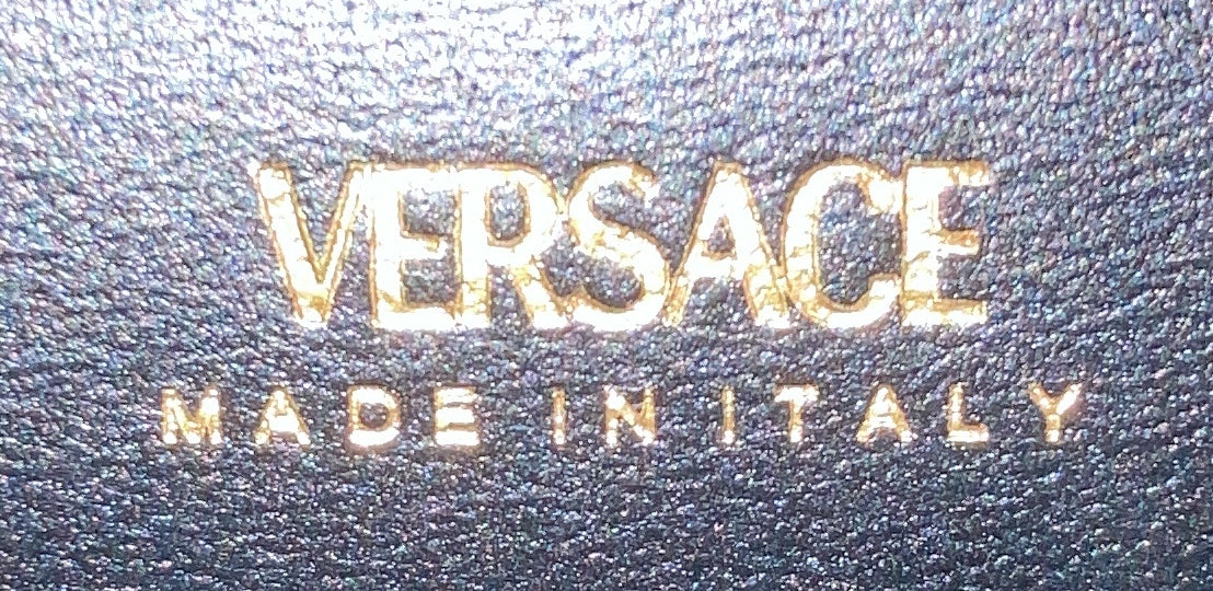 Medusa 95 Top Handle Bag Leather Small - Deep Luxury