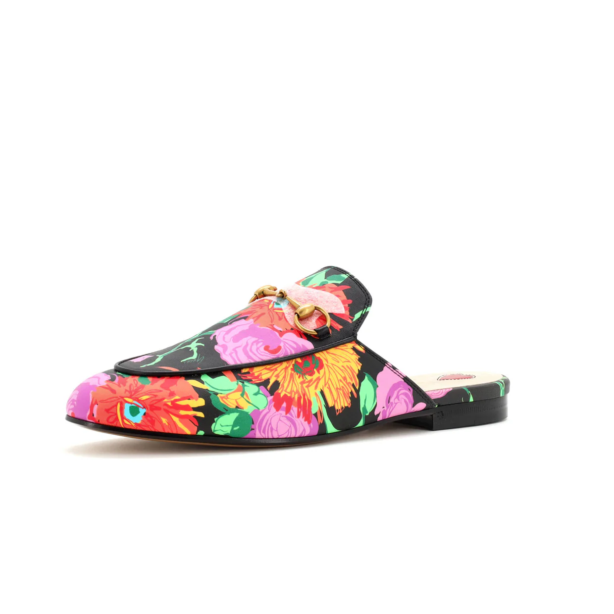 Women's Princetown Mules Printed Leather - Deep Luxury