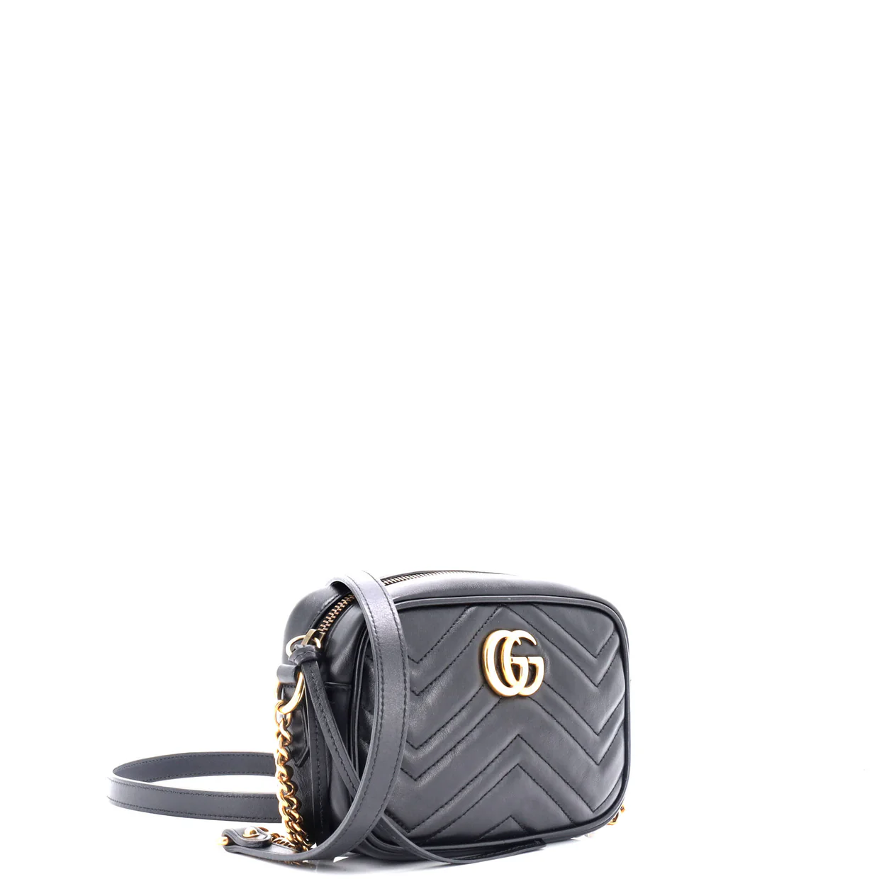 GG Marmont Shoulder Bag Matelasse Leather Mini - Deep Luxury
