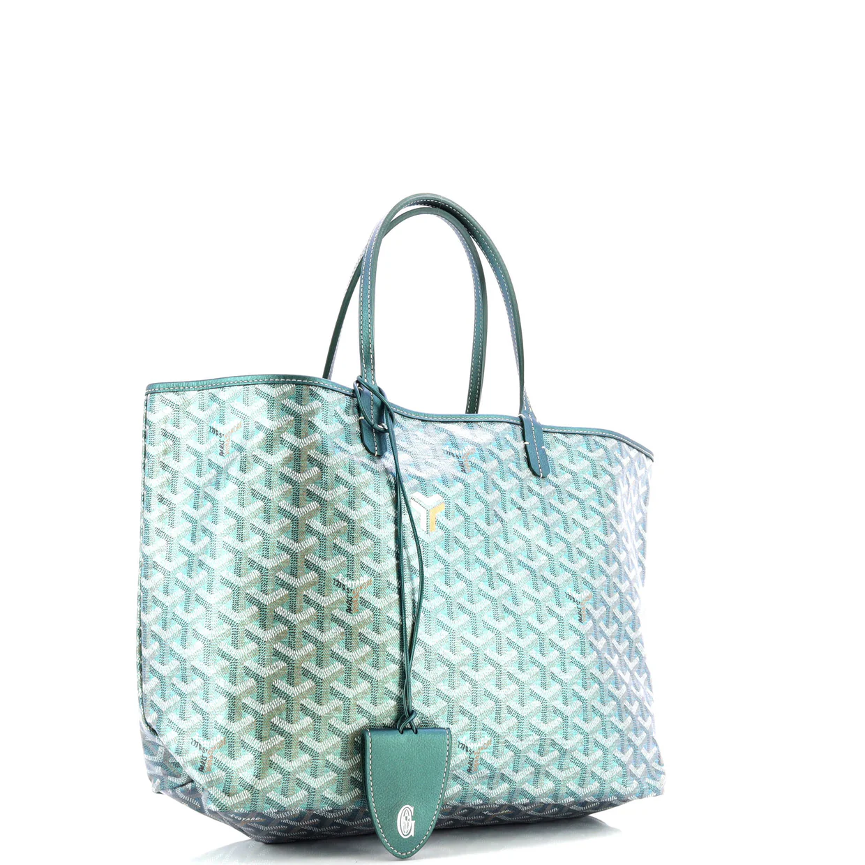 Saint Louis Tote Iridescent Coated Canvas PM - Deep Luxury