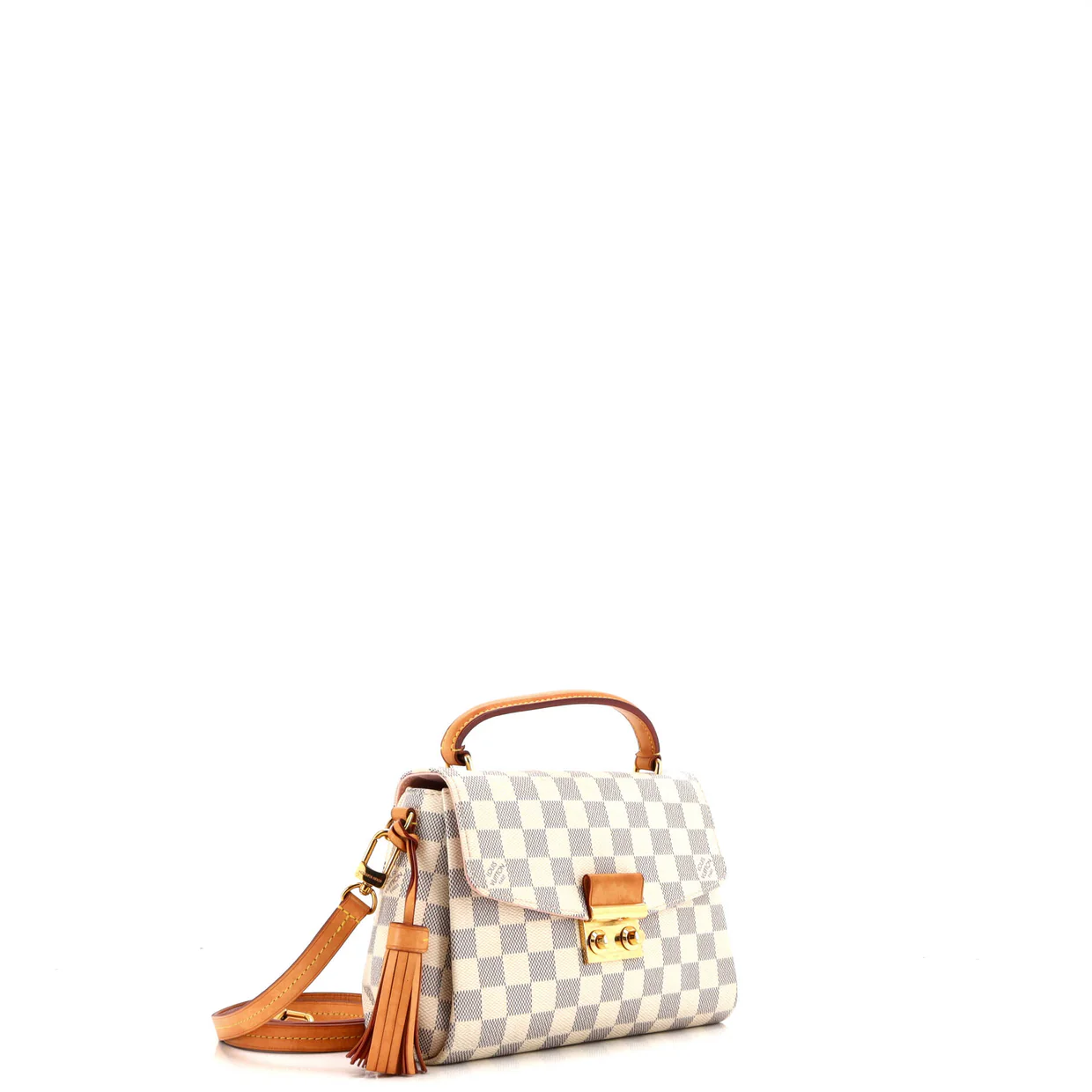 Croisette Handbag Damier - Deep Luxury