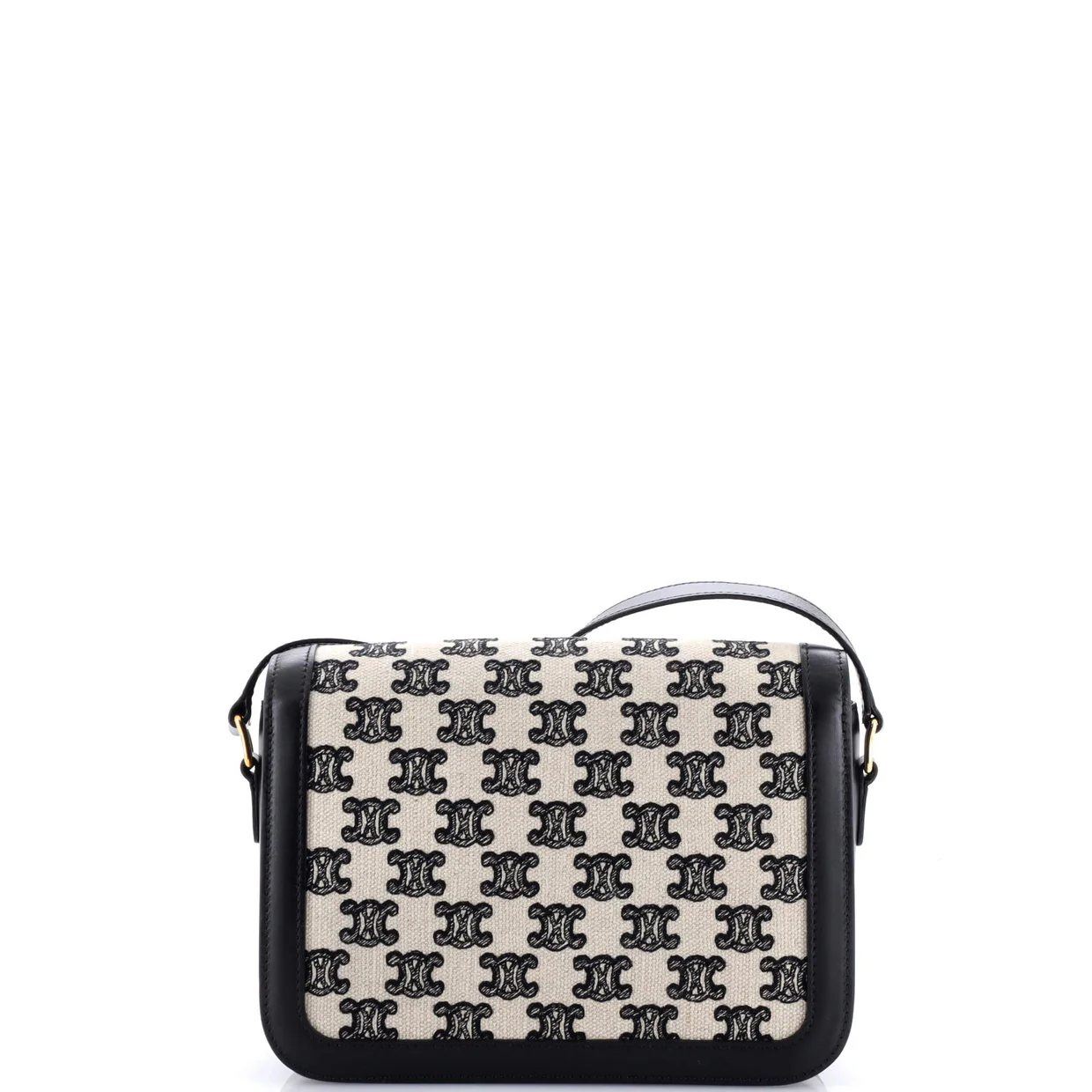 Triomphe Shoulder Bag Triomphe Canvas Medium - Deep Luxury