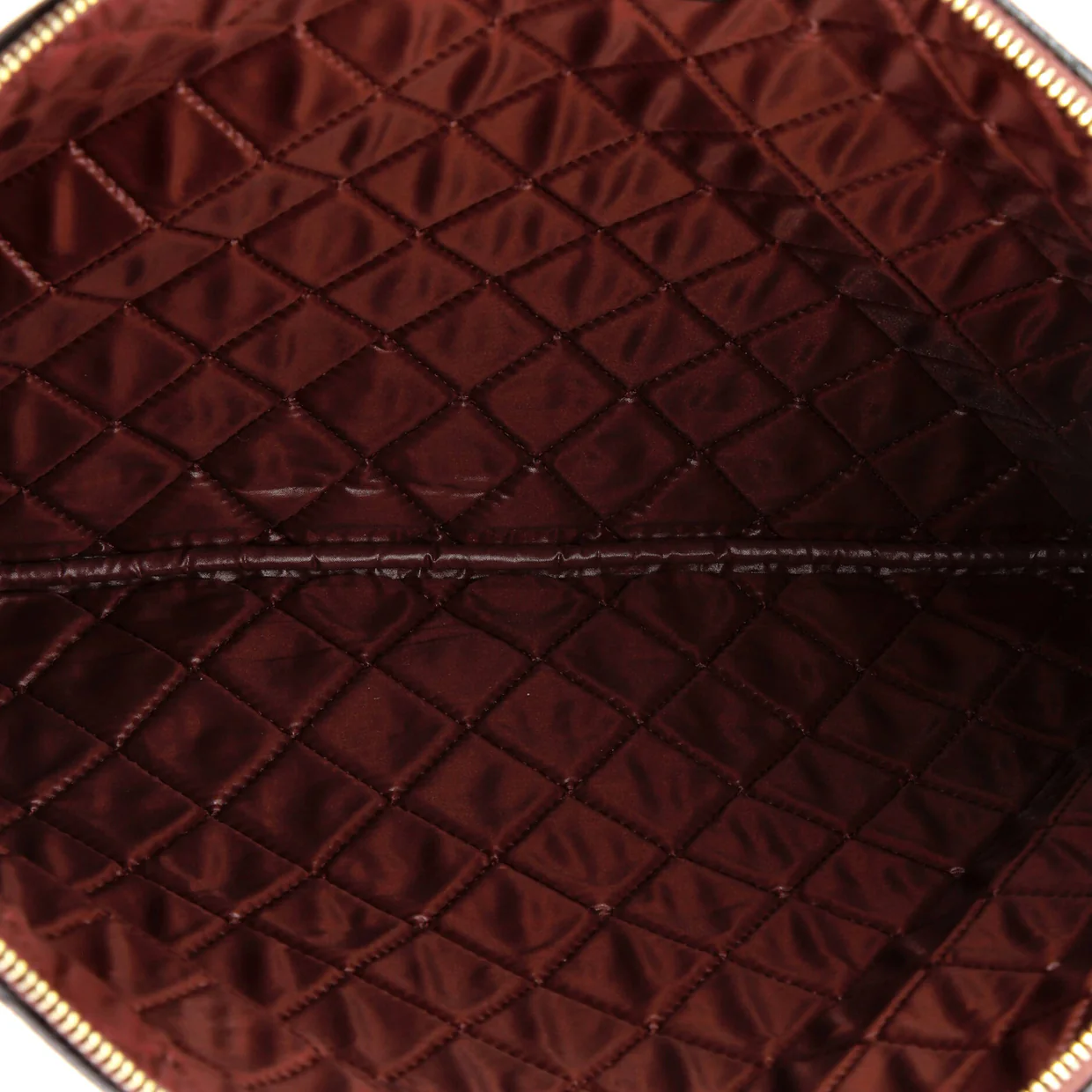 O Case Clutch Quilted Caviar Large - Deep Luxury