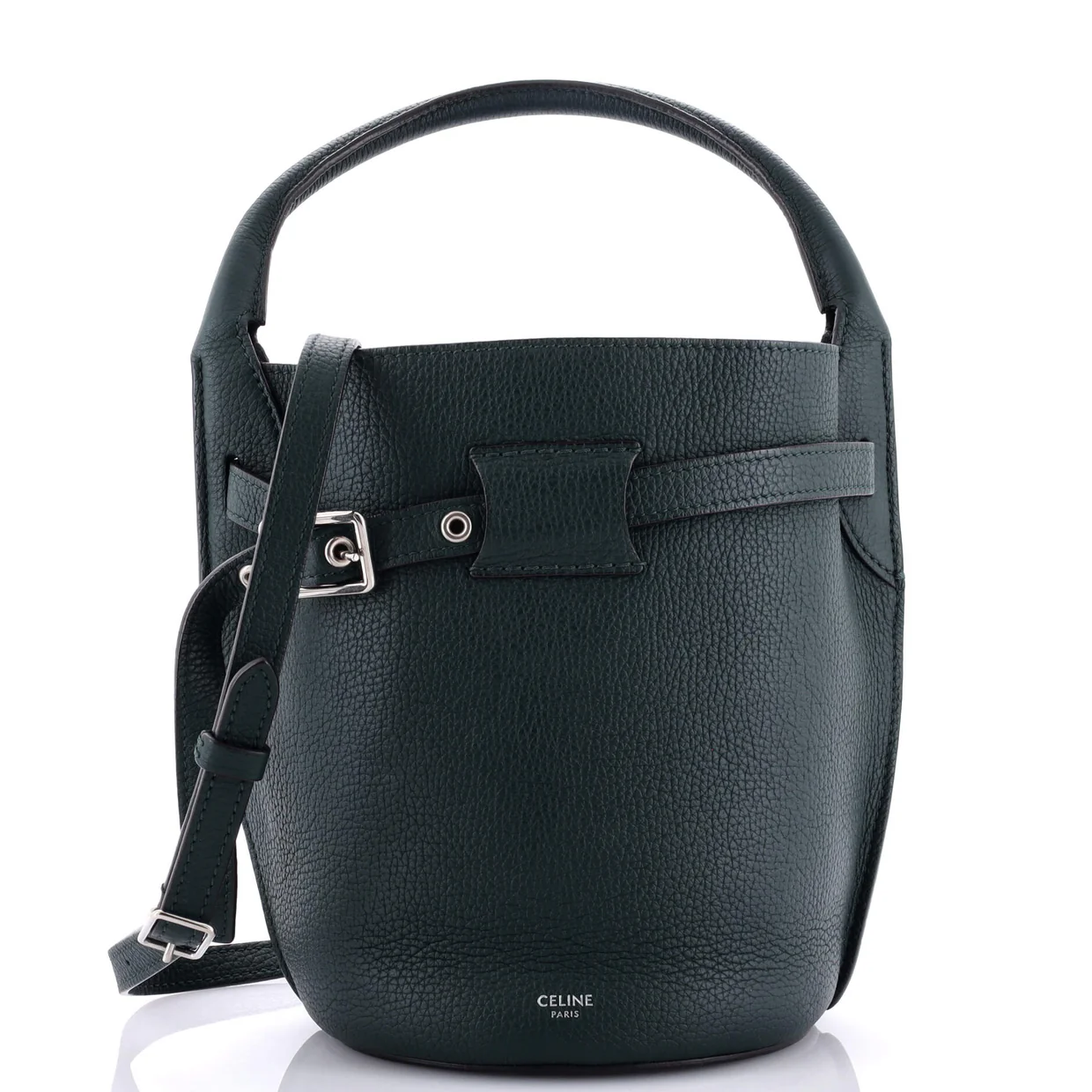 Big Bag Bucket Leather Nano - Deep Luxury