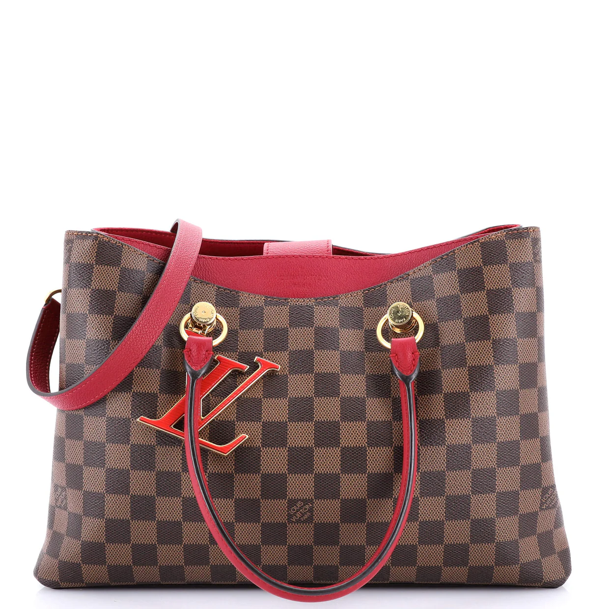 LV Riverside Handbag Damier - Deep Luxury