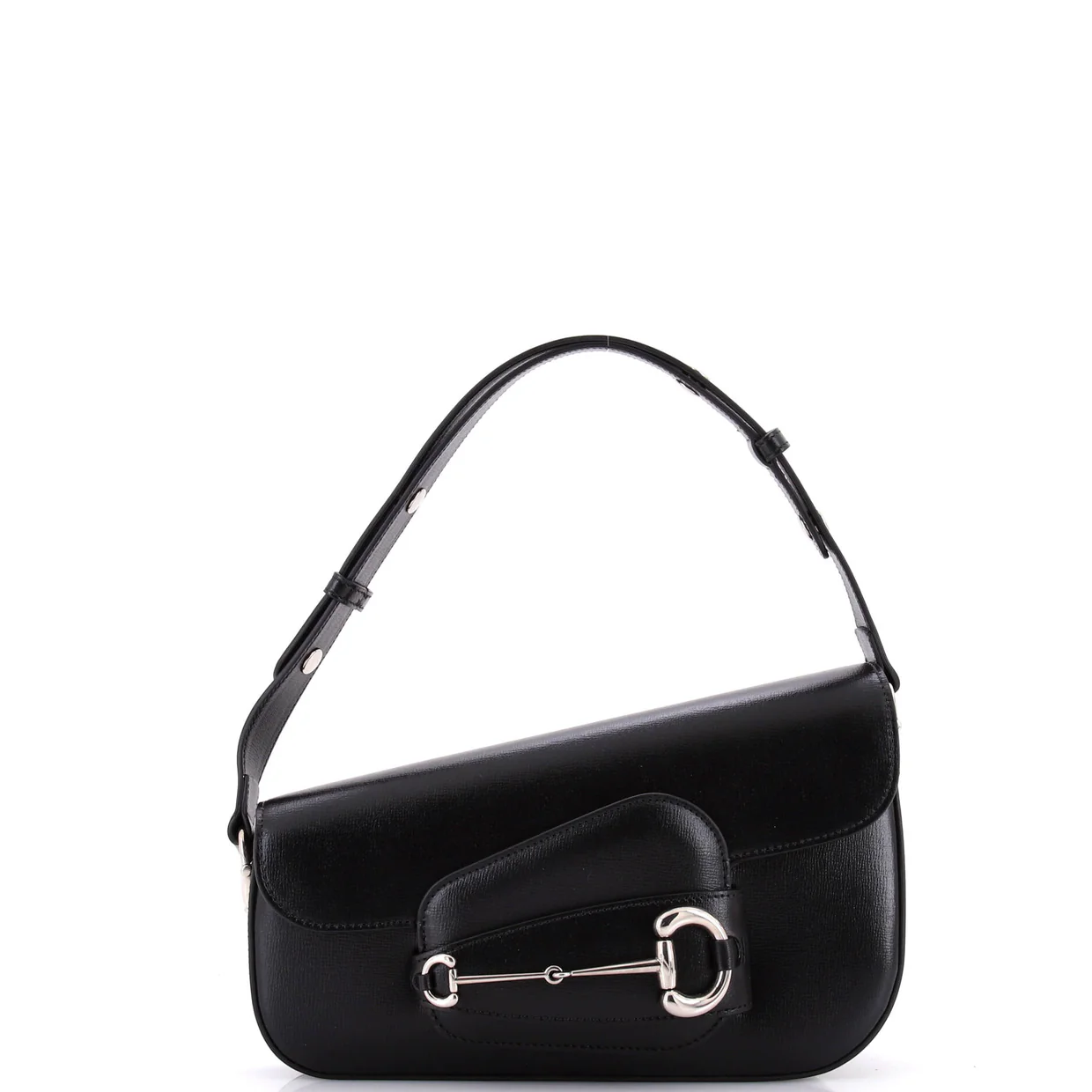 Horsebit 1955 Asymmetric Shoulder Bag Leather Small - Deep Luxury