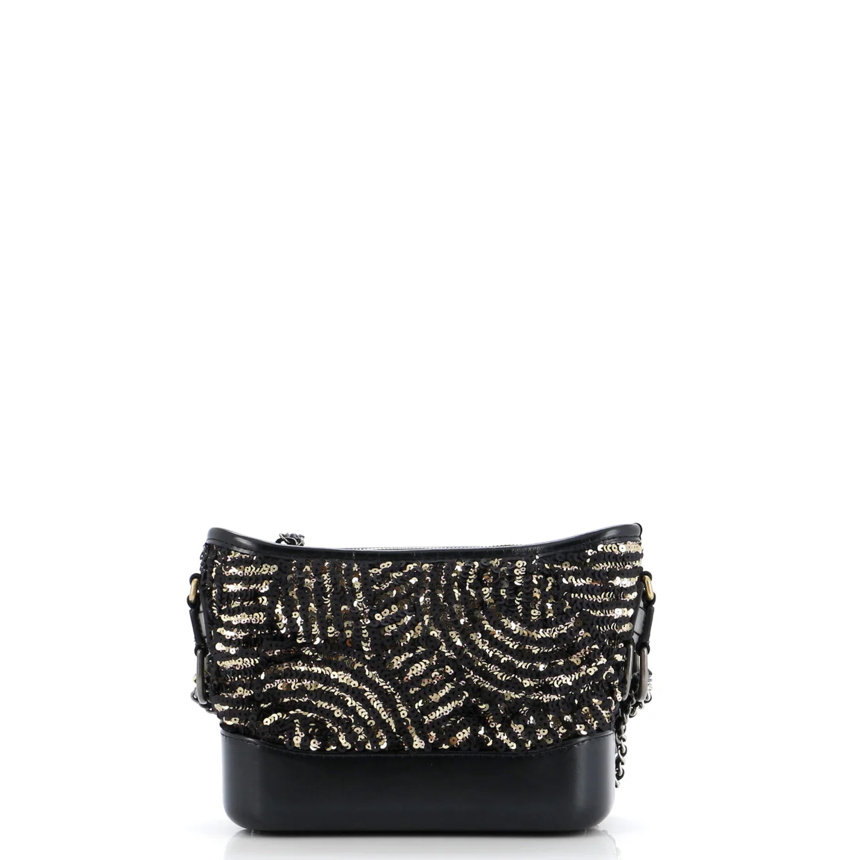 Gabrielle Hobo Sequins Small - Deep Luxury