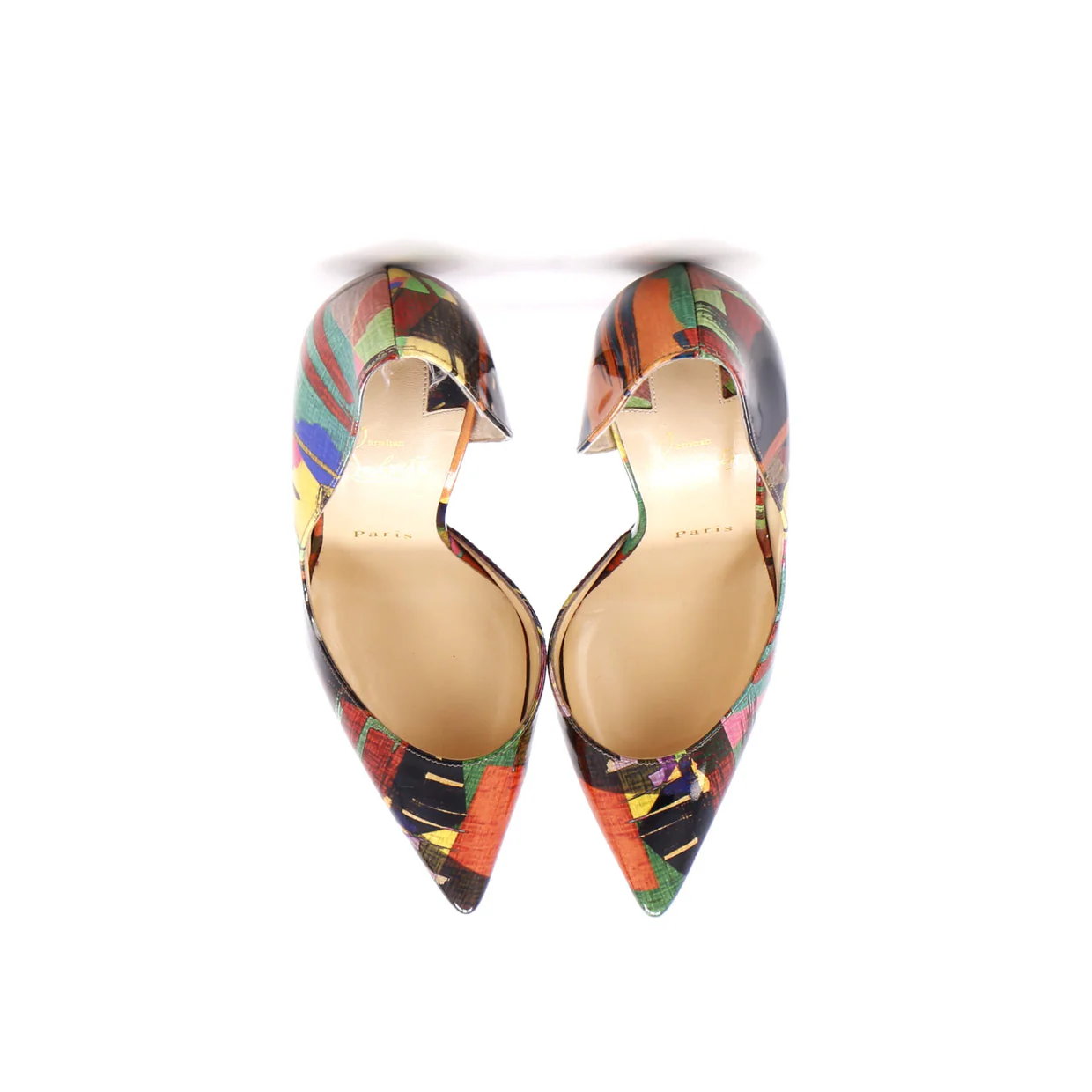 Women's Iriza Pumps Printed Patent 100 - Deep Luxury