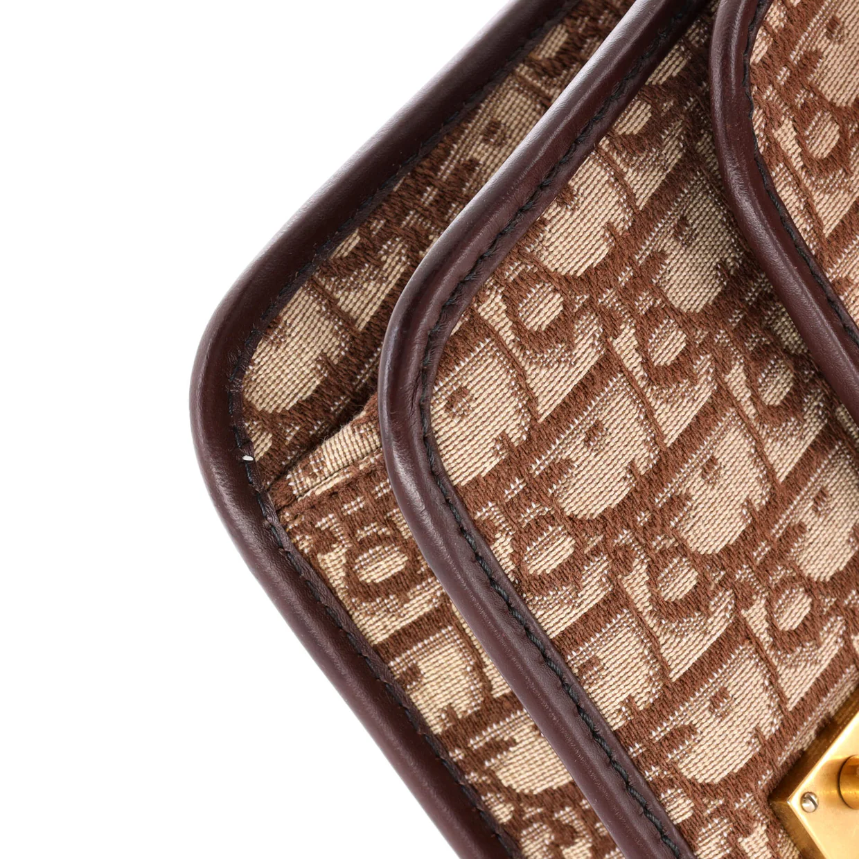 Dioraddict Flap Bag with Strap Oblique Canvas Medium - Deep Luxury