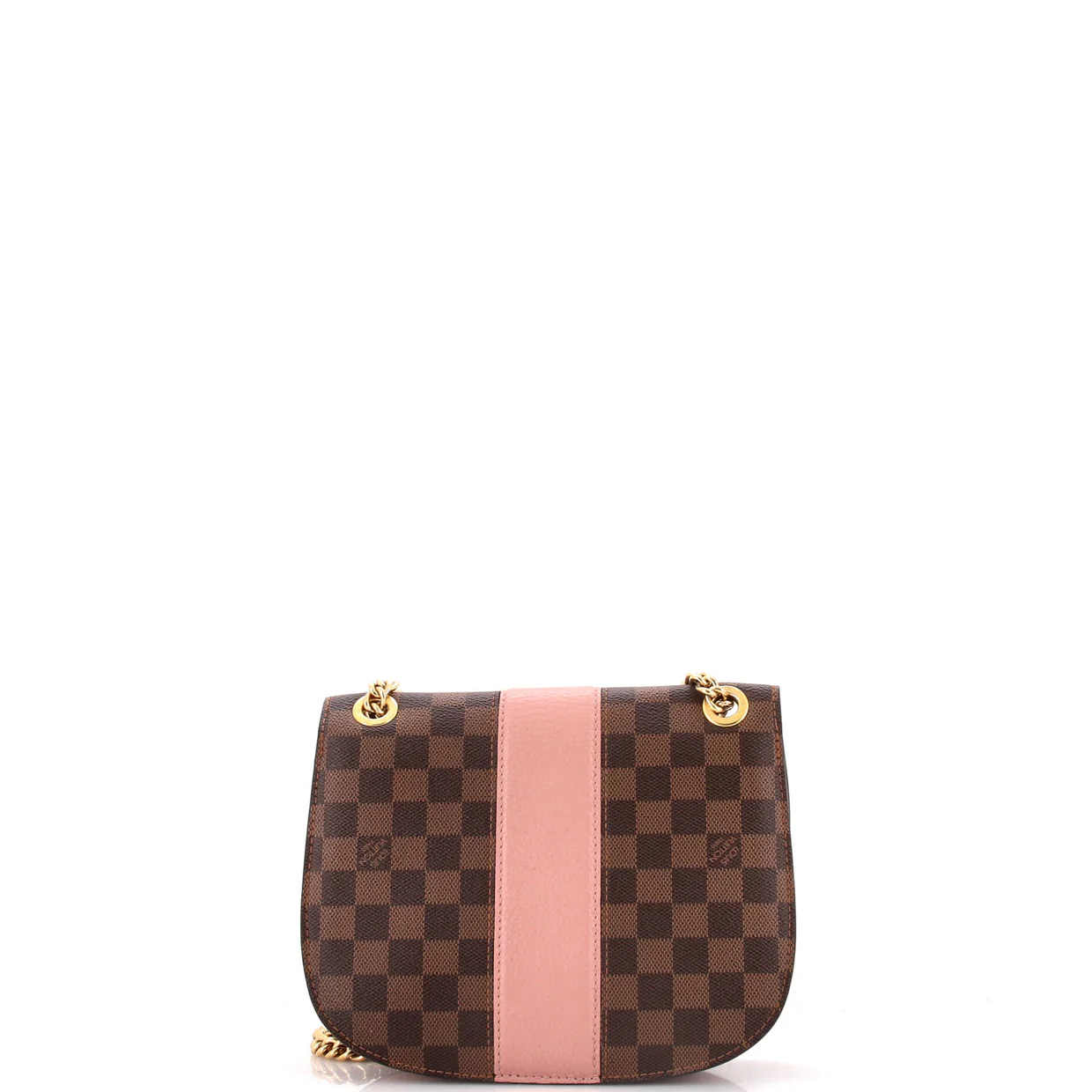 Wight Handbag Damier with Leather - Deep Luxury