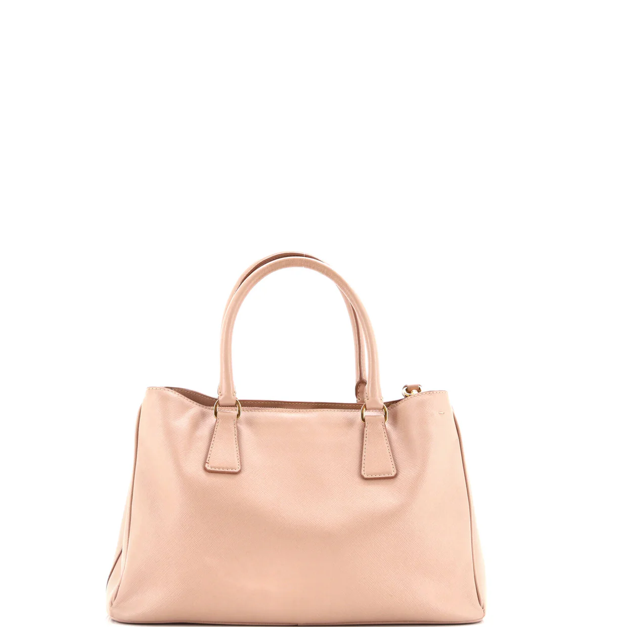 Lux Open Tote Saffiano Leather Medium - Deep Luxury