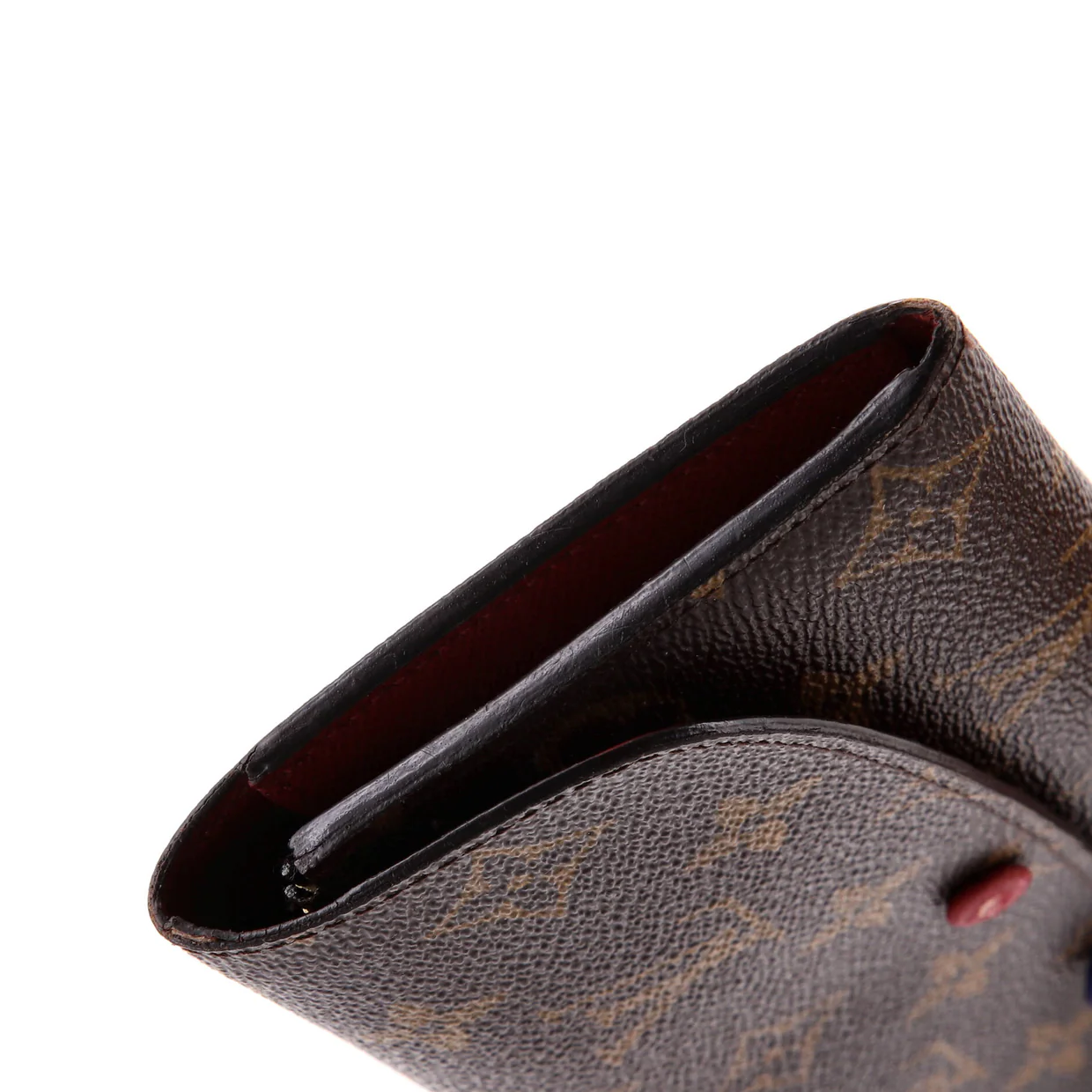 Emilie Wallet Monogram Canvas - Deep Luxury