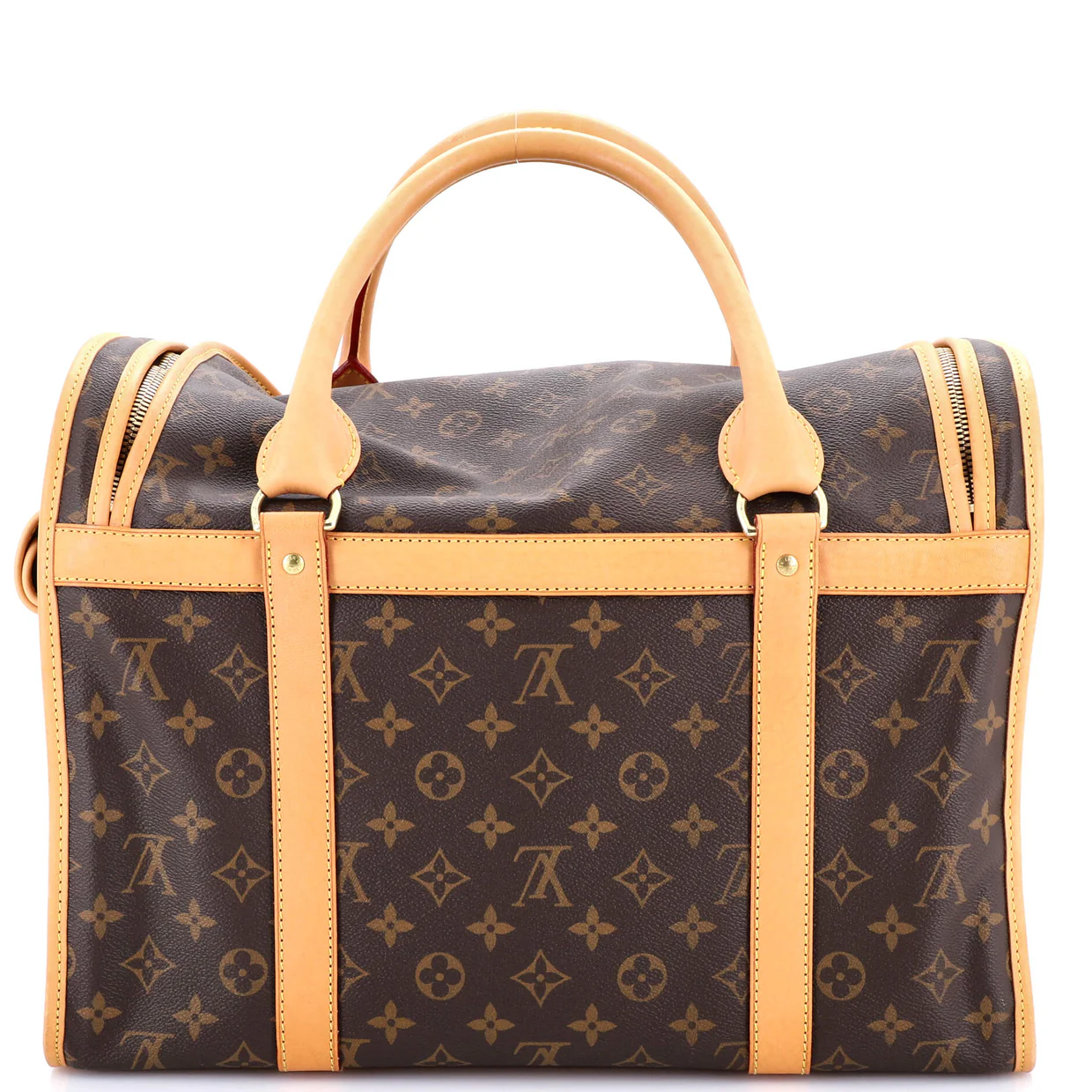 Dog Carrier Bag Monogram Canvas 40 - Deep Luxury