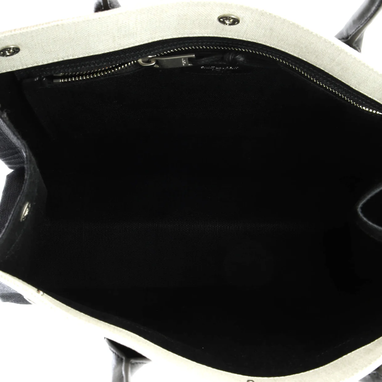 Rive Gauche Shopper Tote Canvas Tall - Deep Luxury