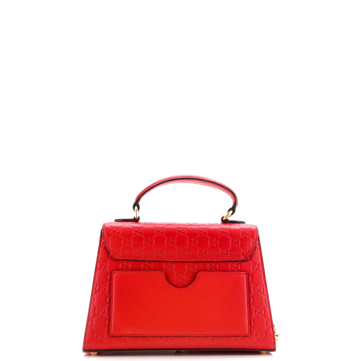 Padlock Top Handle Bag Guccissima Leather Small - Deep Luxury