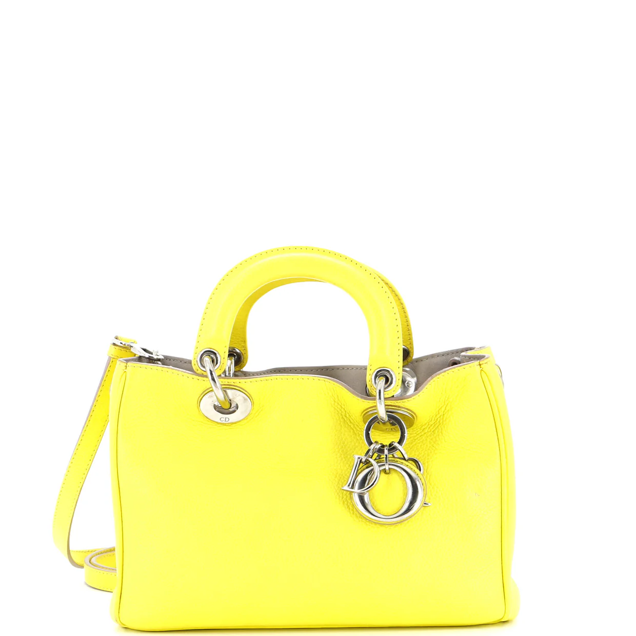 Diorissimo Tote Pebbled Leather Mini - Deep Luxury