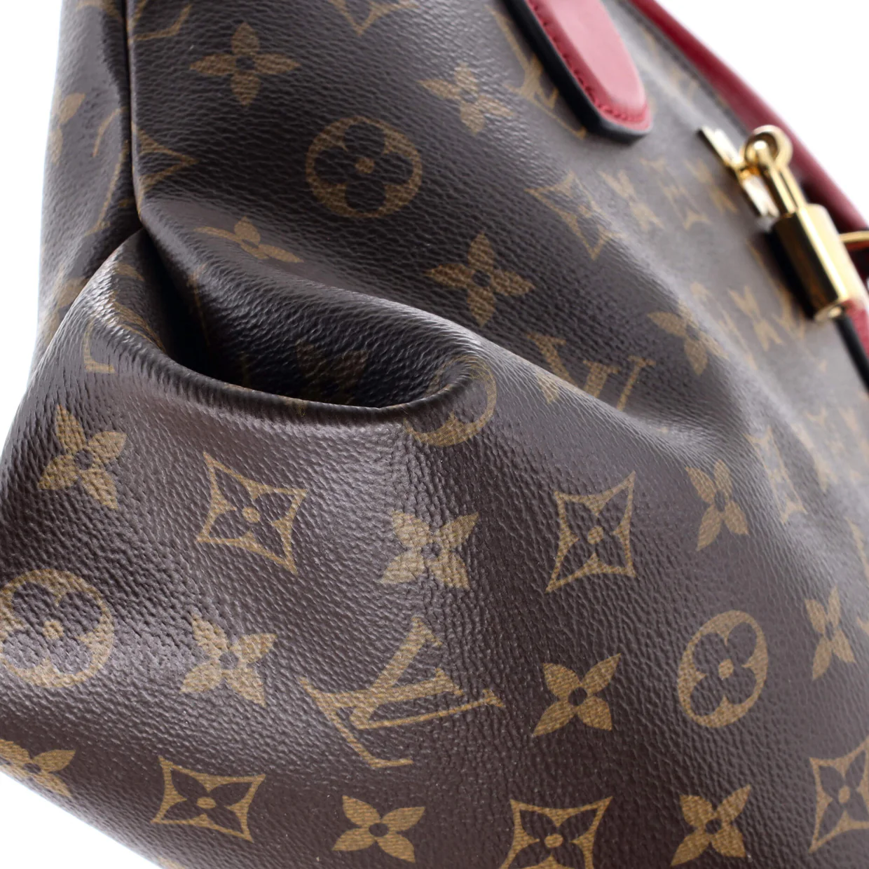 Flower Zipped Tote Monogram Canvas PM - Deep Luxury