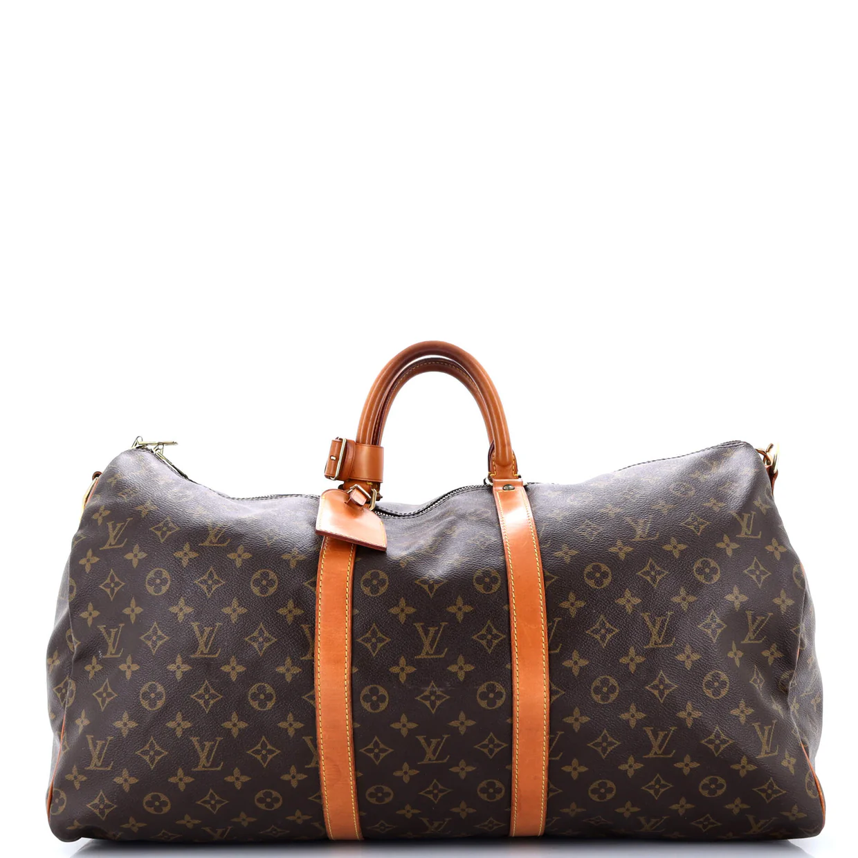 Keepall Bandouliere Bag Monogram Canvas 55 - Deep Luxury
