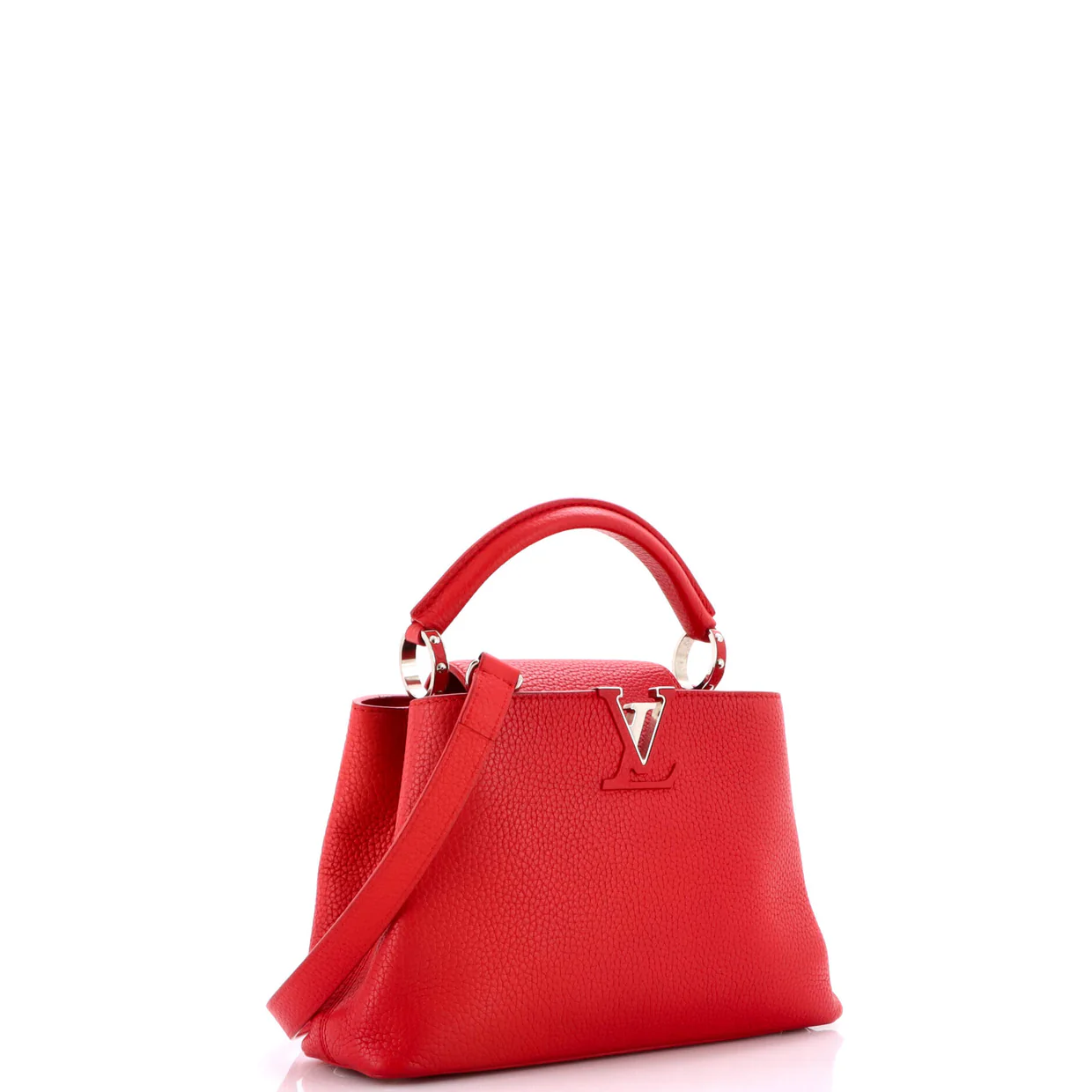 Capucines Bag Leather BB - Deep Luxury