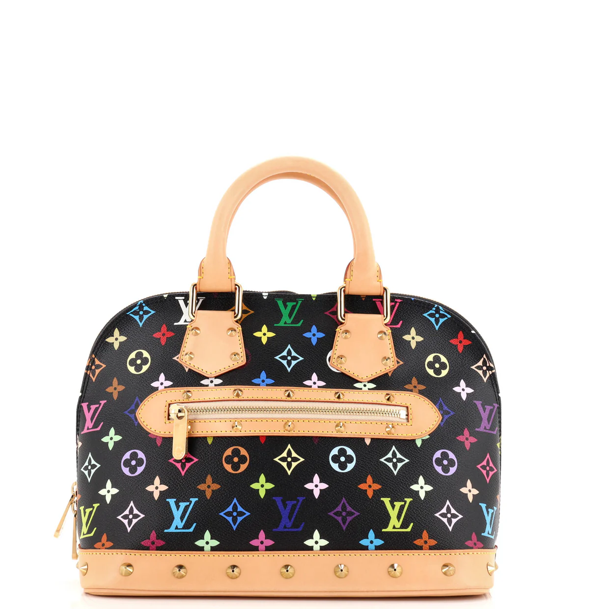 Alma Handbag Monogram Multicolor PM - Deep Luxury