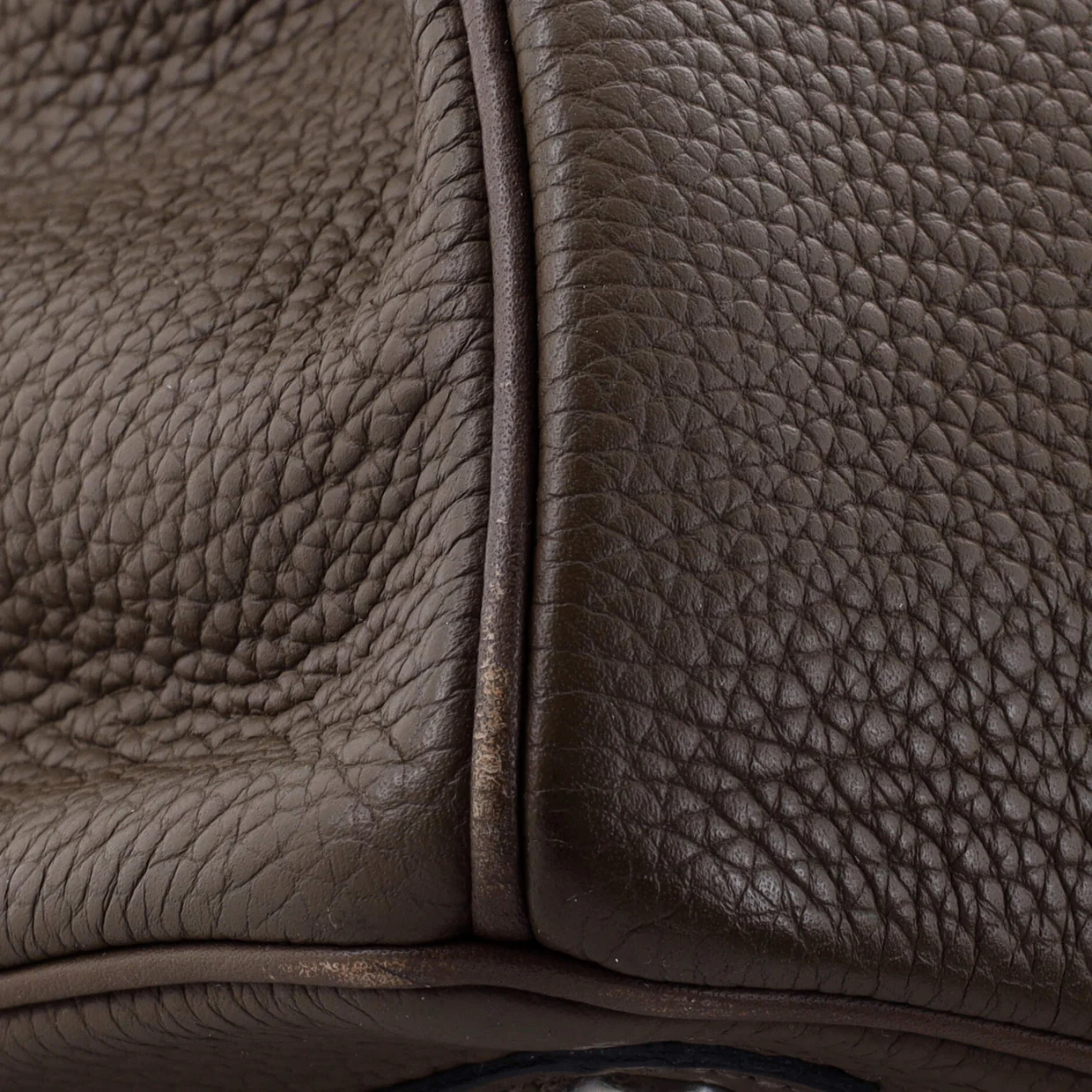 Birkin Handbag Verso Clemence with Palladium Hardware 30 - Deep Luxury